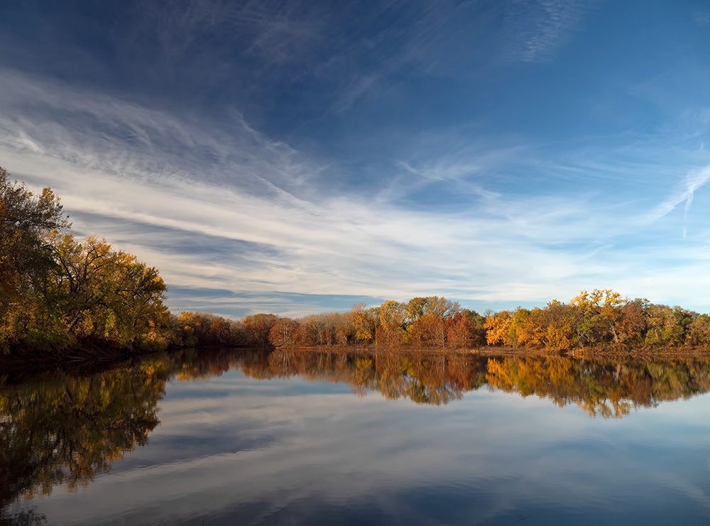 Kansas - Fall reflections