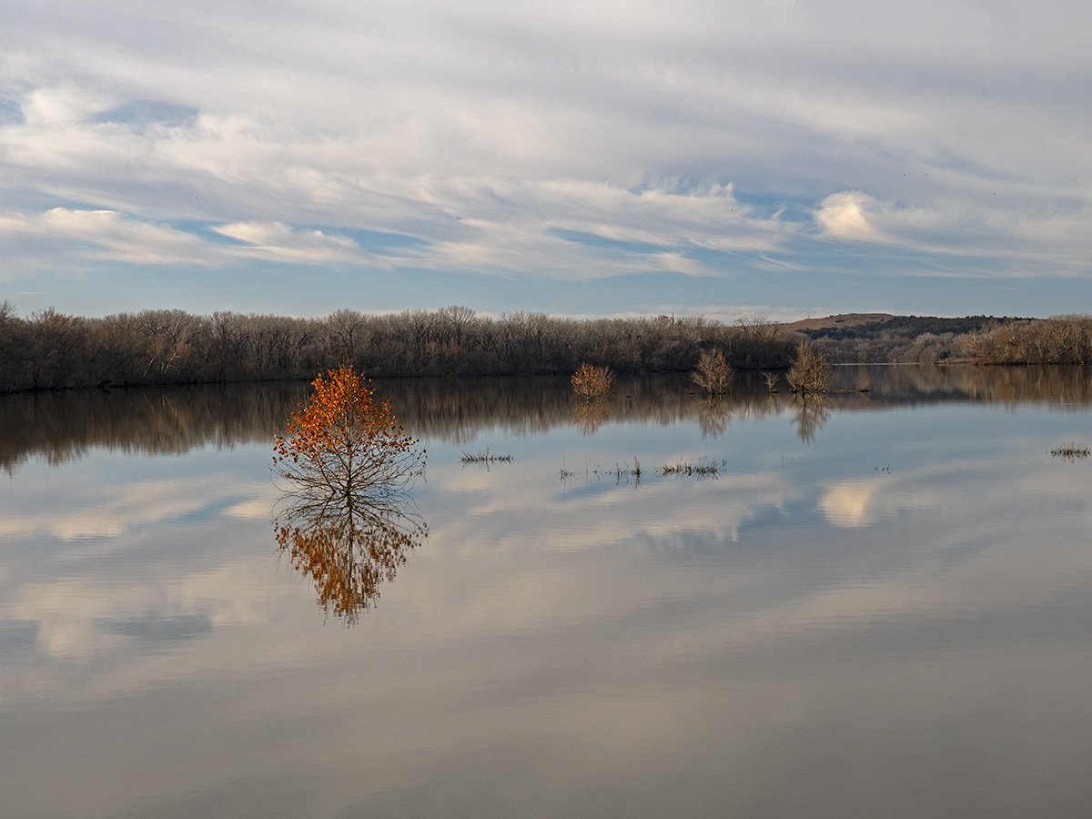 Kansas - Flood in fall