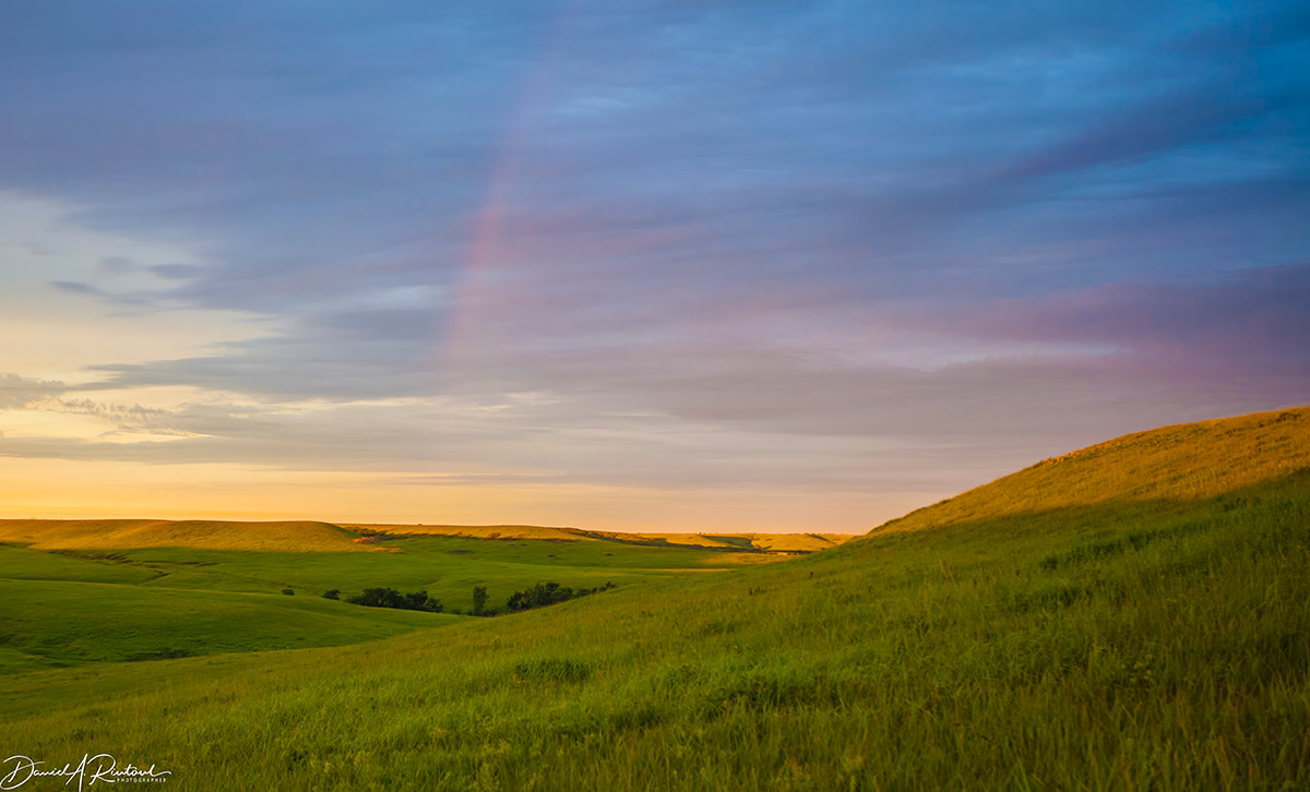 Kansas - Sunrise rainbow