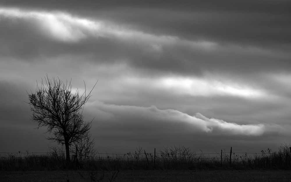 Kansas - March sky