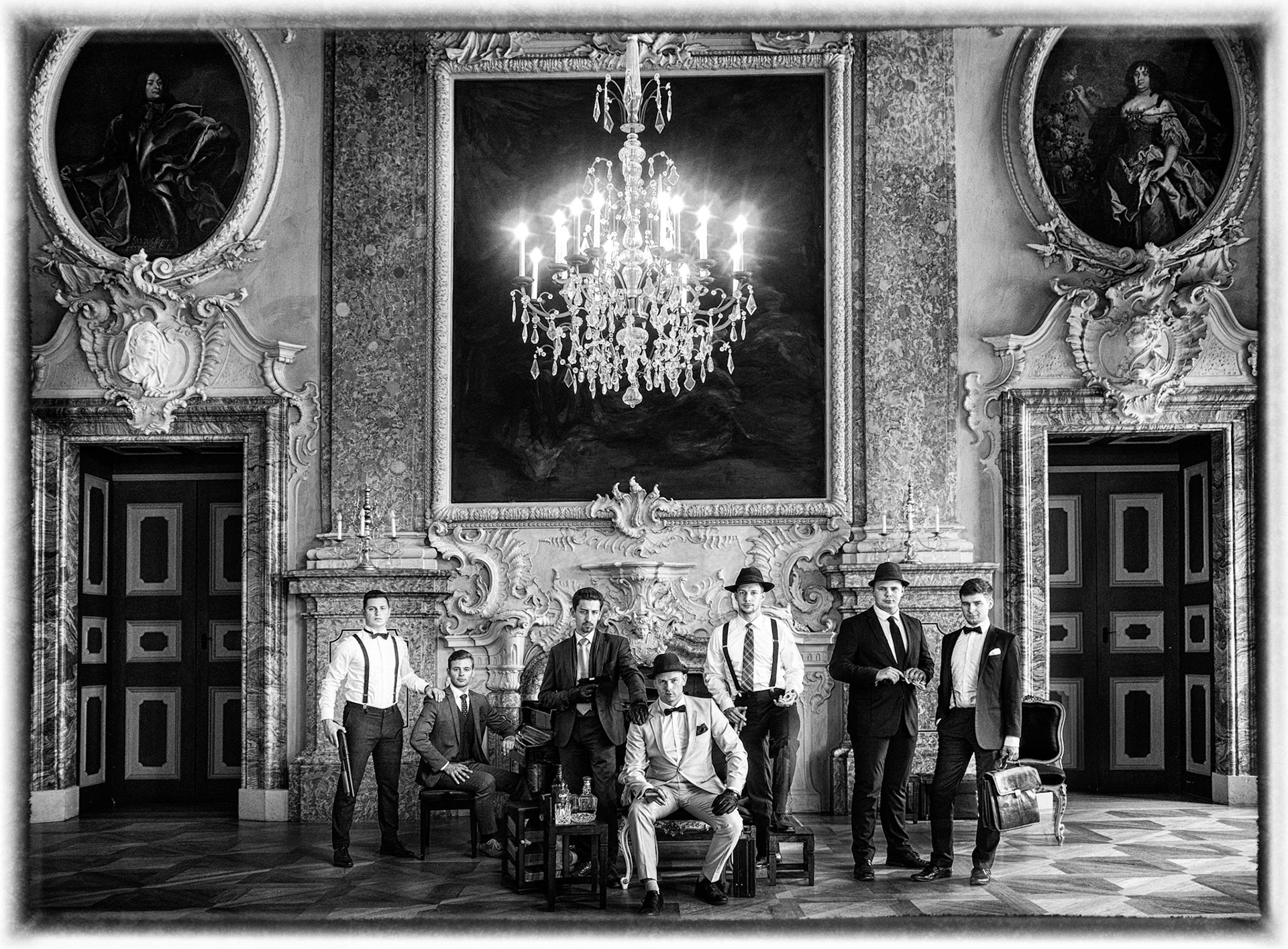 Gang im Rastatter Schloss