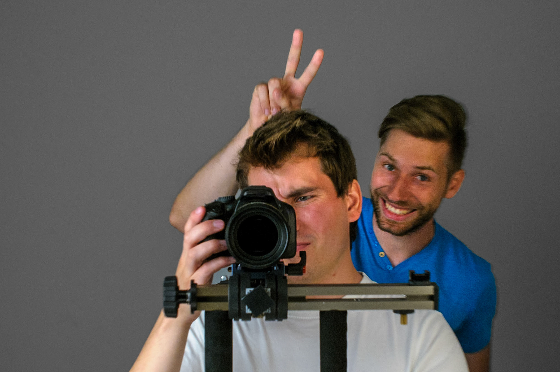 Während der Videoproduktion meines Shooting-Videos