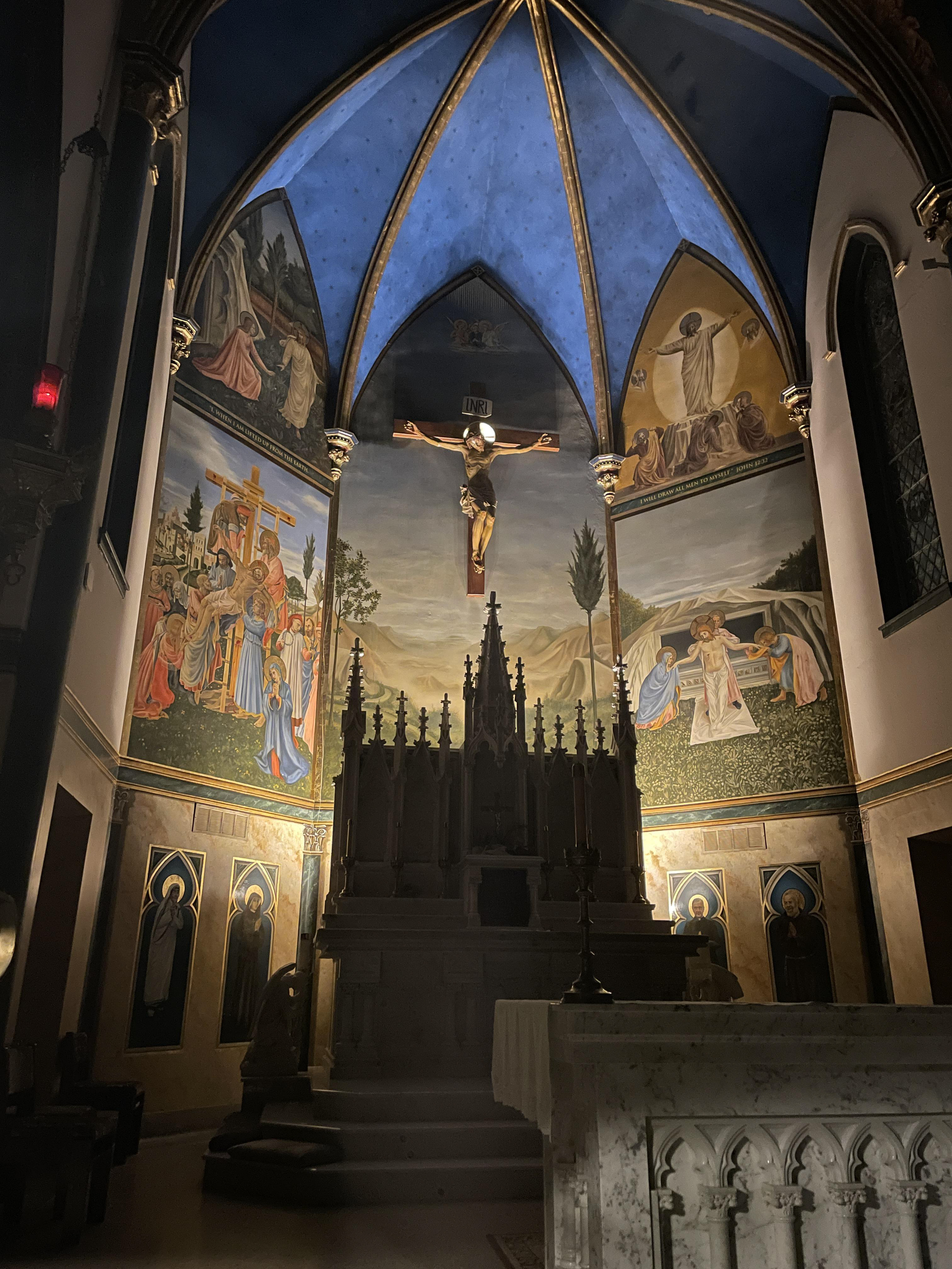 St. Mark's Catholic Church - Upward - Altar