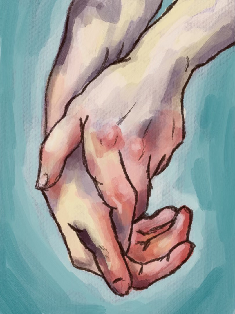 "Pinky Promise" Procreate, 2021.