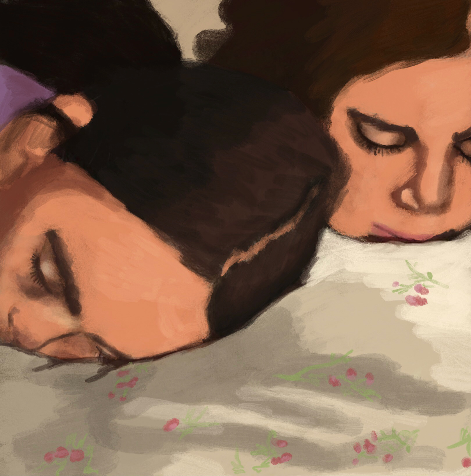 "Sisters" Procreate, 2021.