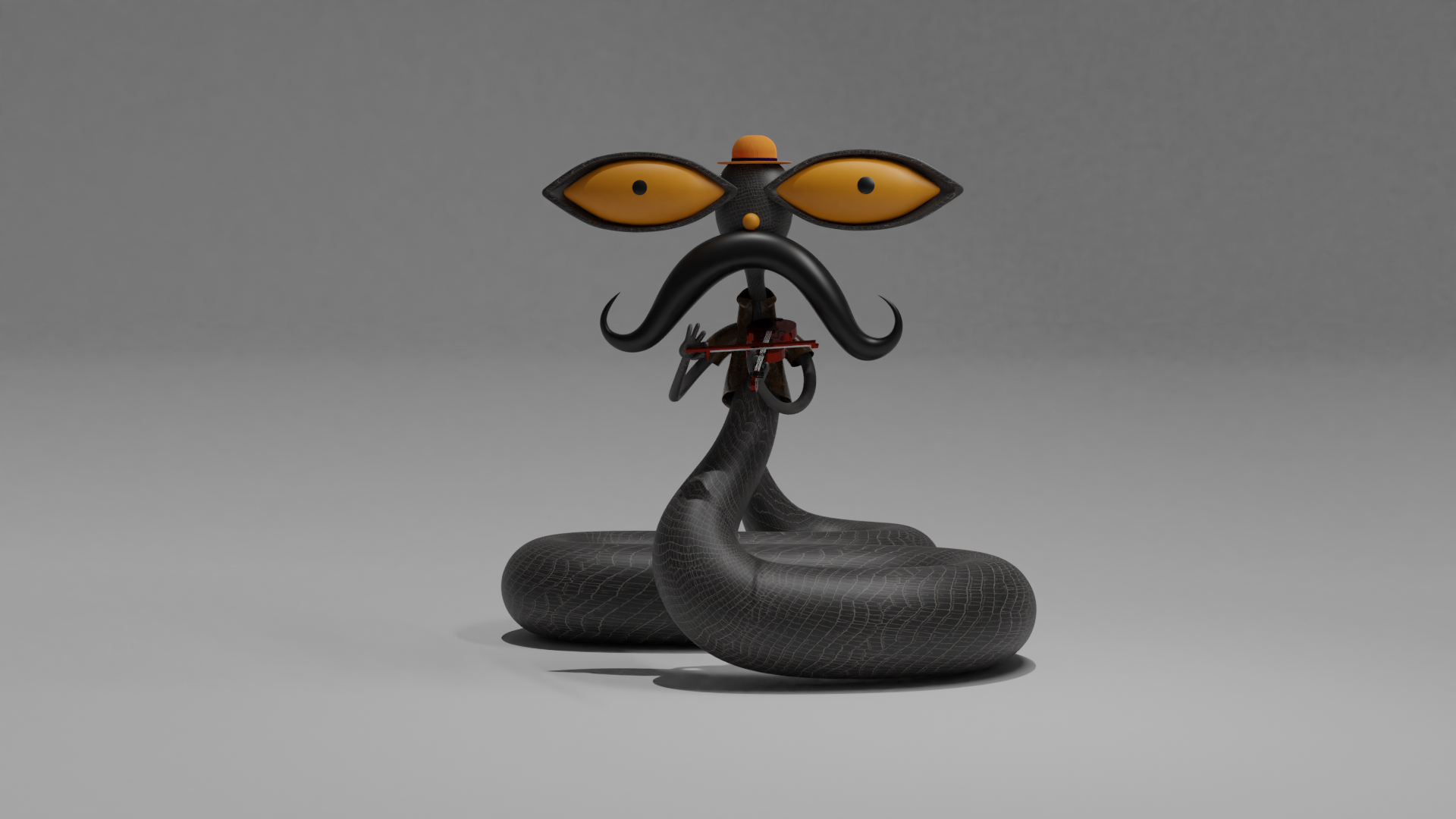 Maamon Alramadan - Musical snake 3D Maamon Alramadan - Musical snake 3D
