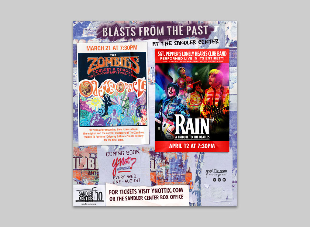 Sandler Center Upcoming Shows Ad