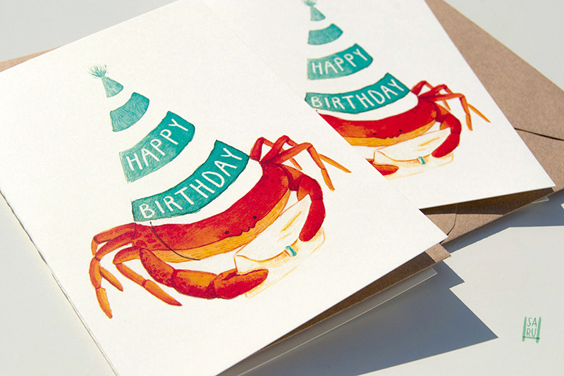 Happy Birthday Little Crab