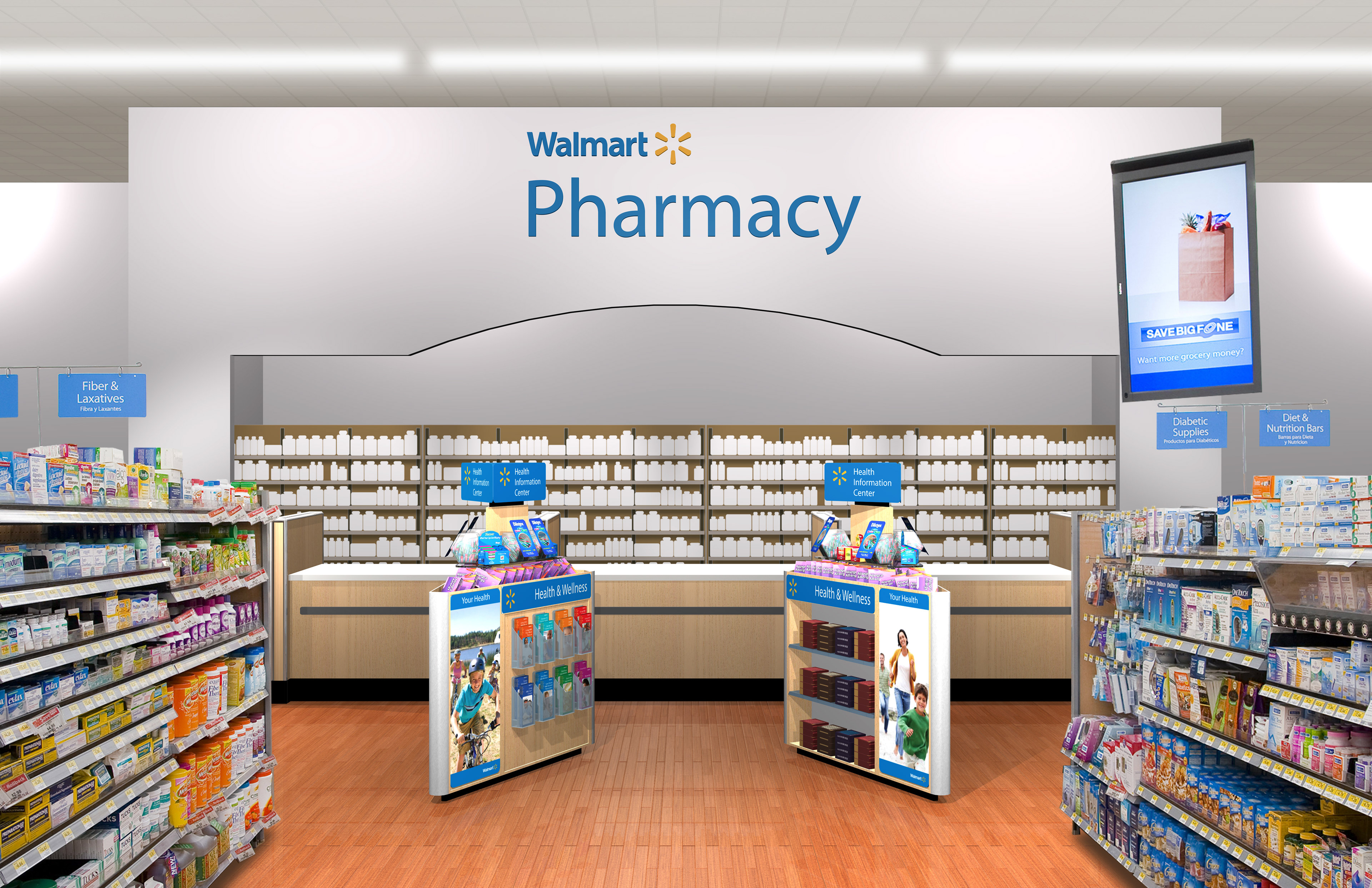 WALMART IN-STORE NEW VISUAL CONCEPT
