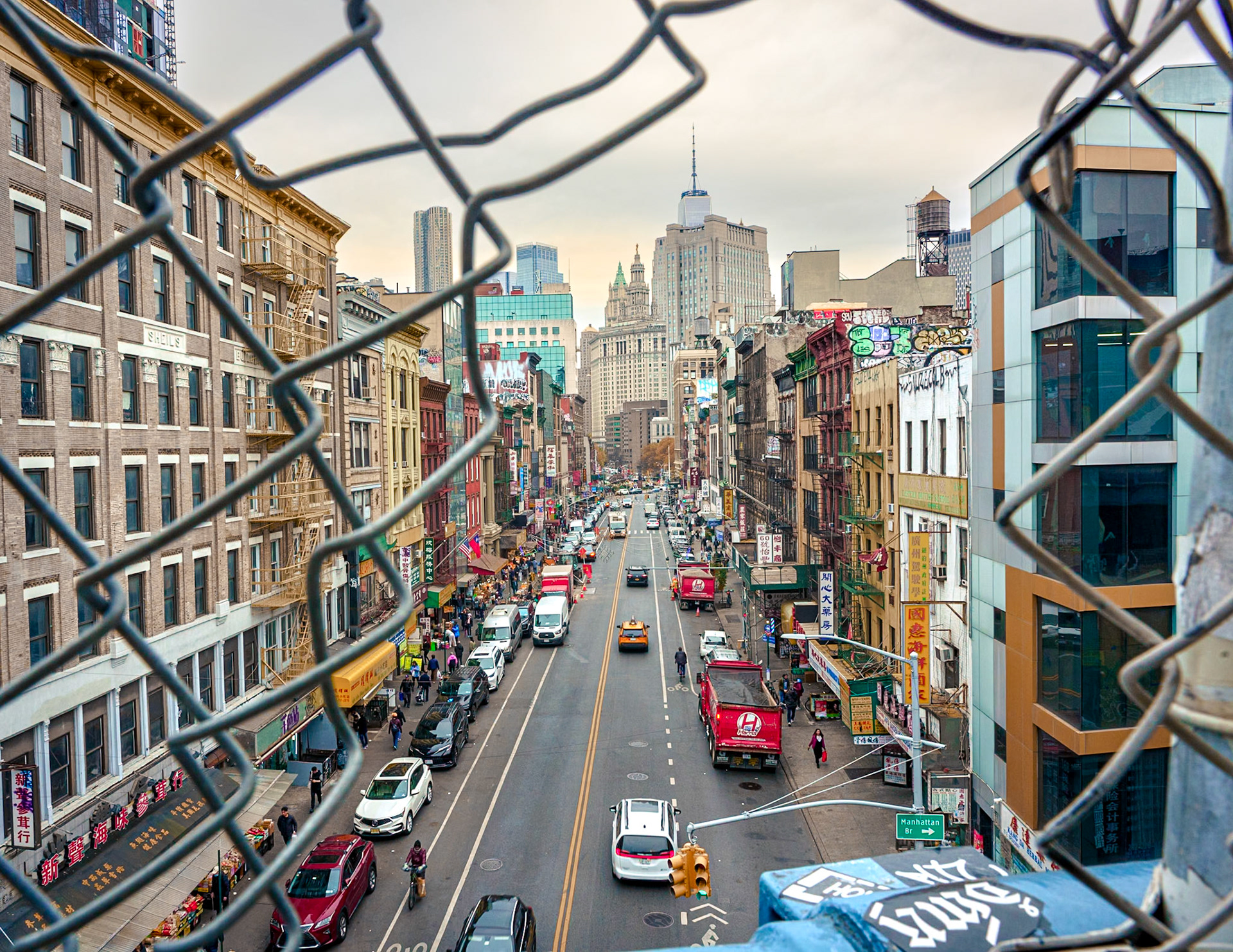 Manhattan Street, New York