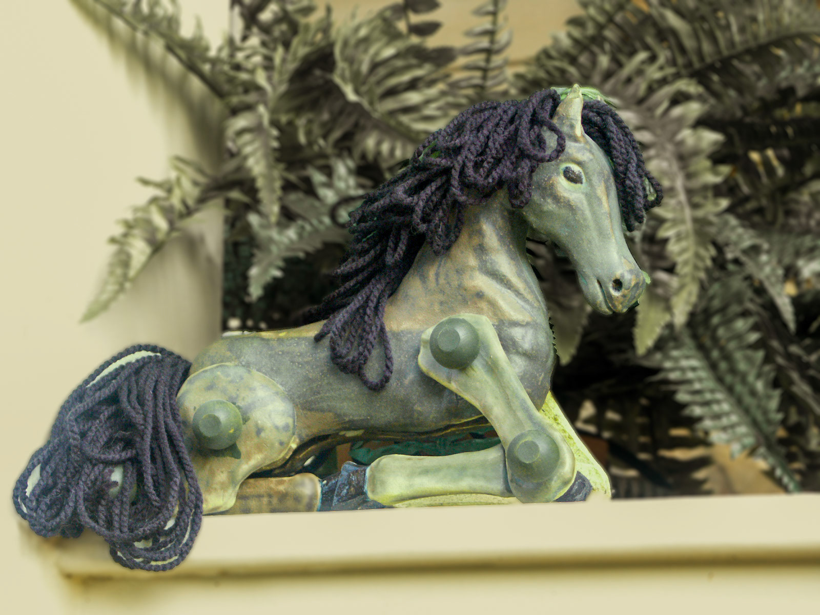 Hand Sculpted Toy Horse