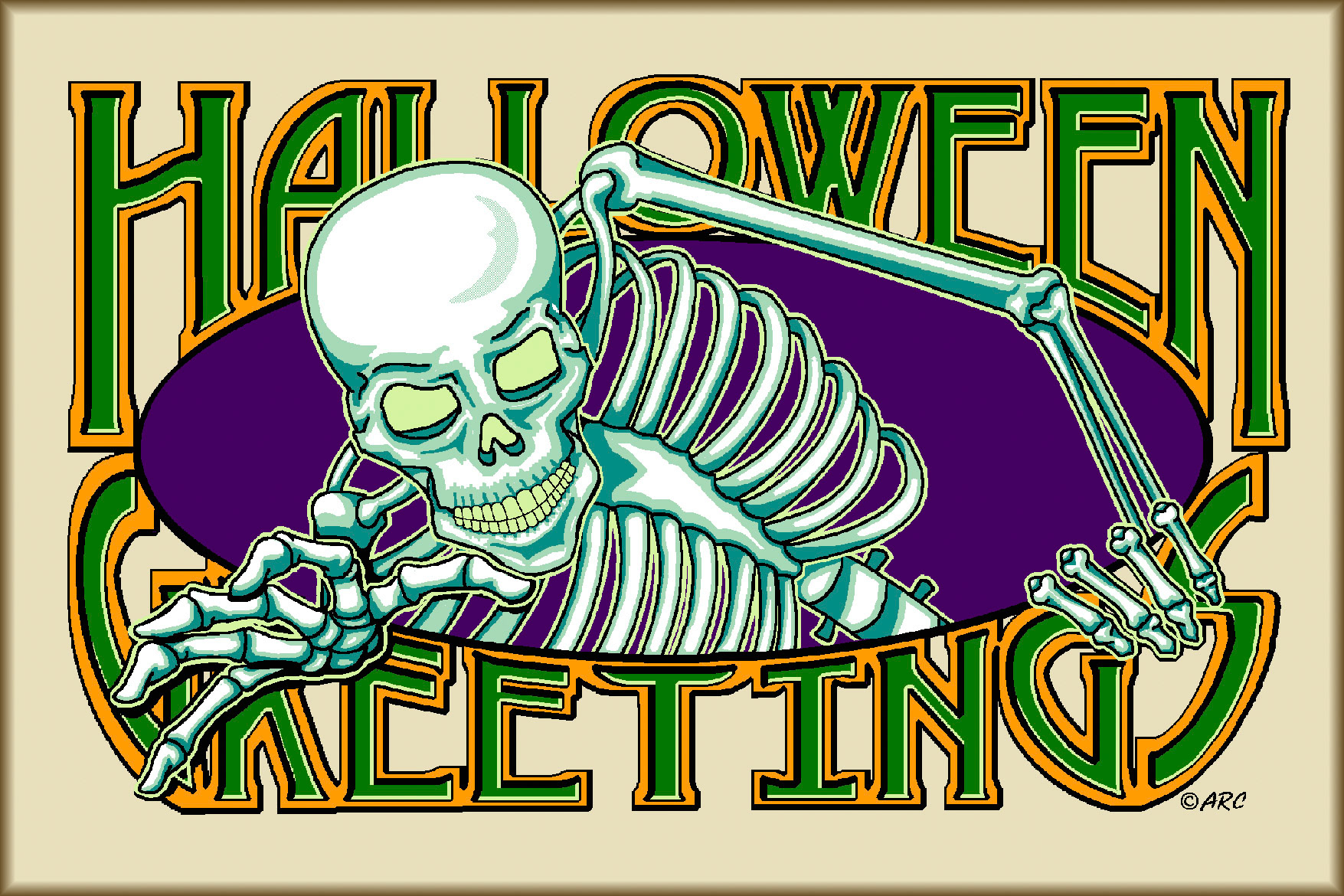 Printed Mat w/ Glow Ink