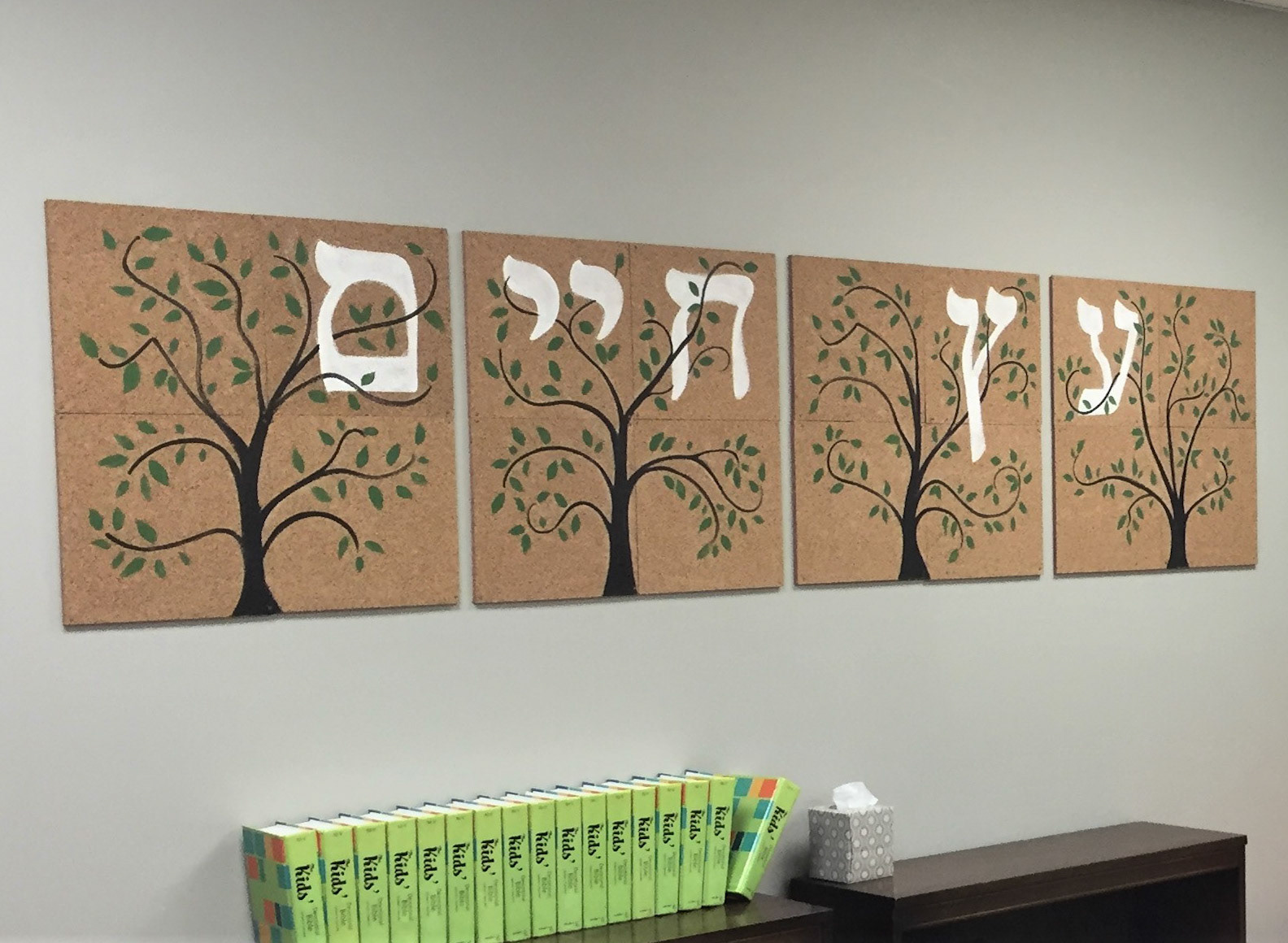 Hand Painted Cork Boards for Classroom