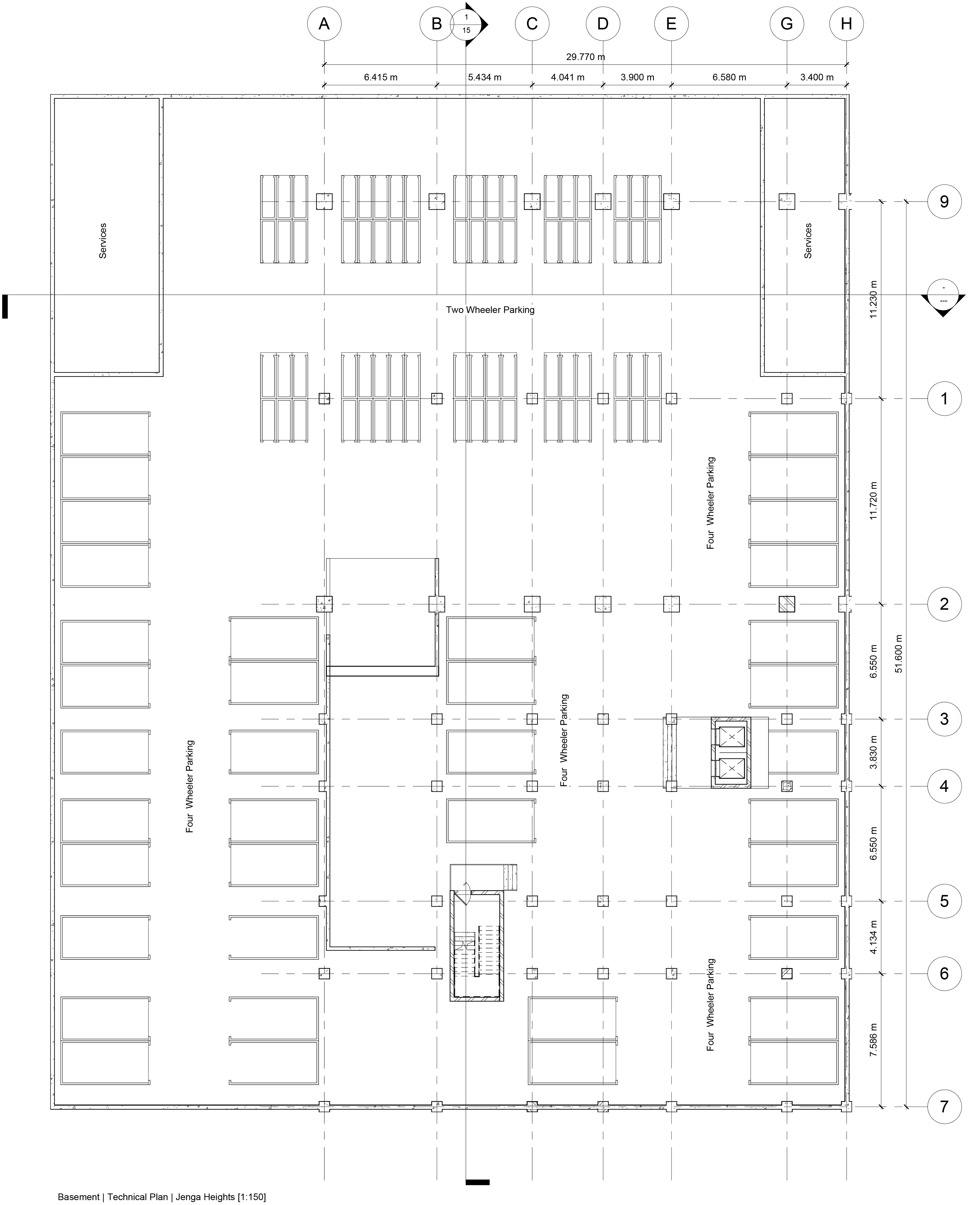 Technical Plan: Basement Floor