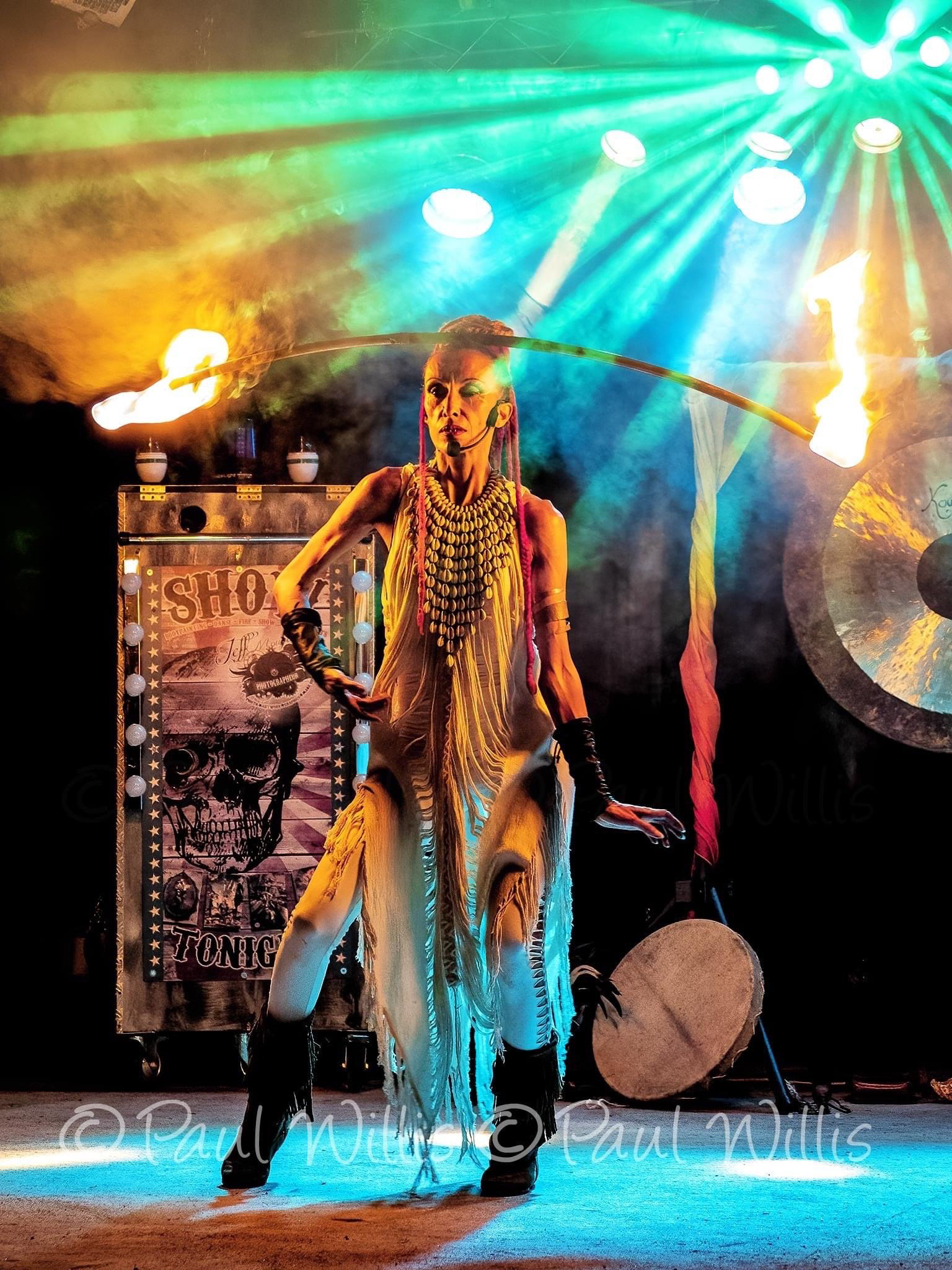 Danse Bâton pendule de Feu