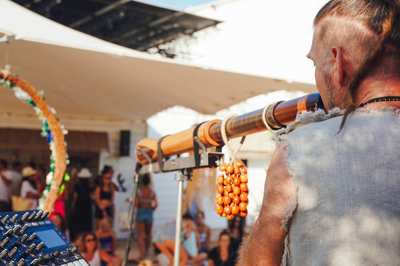 Partager le souffle au son du didgeridoo
