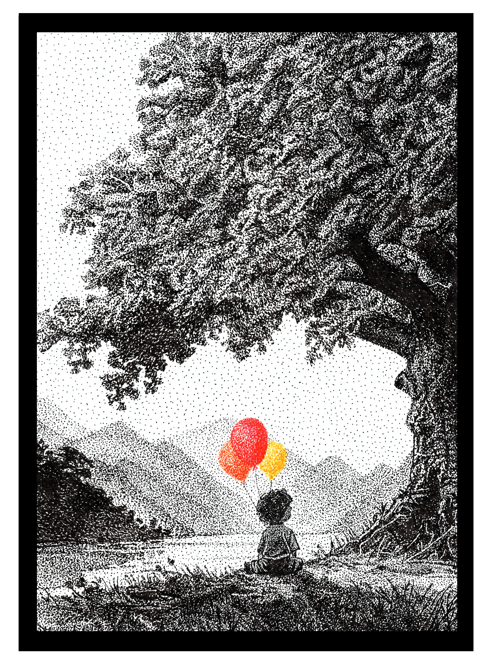Under the Giving Oak 5x7