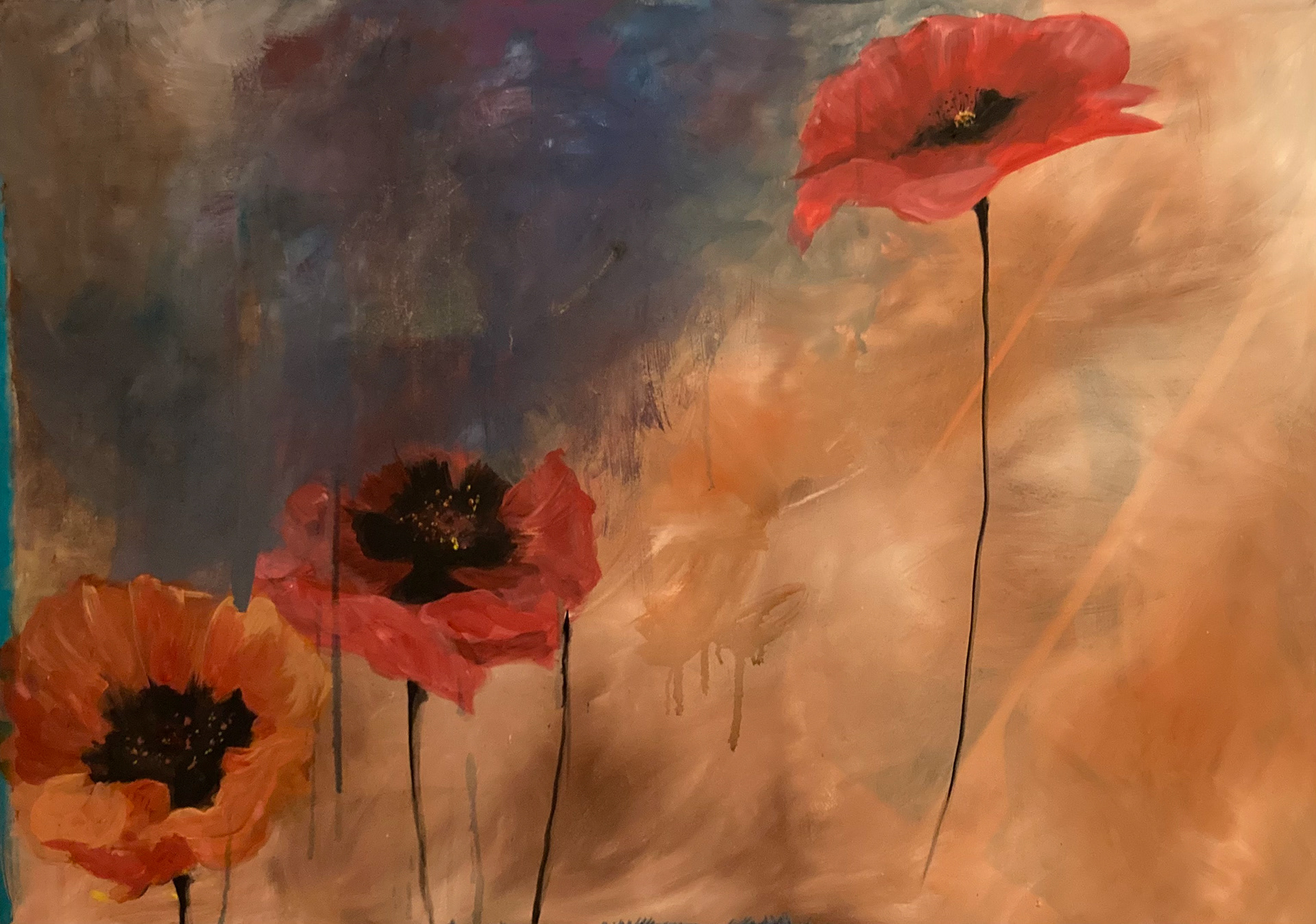 2'x3', acrylic on canvas.