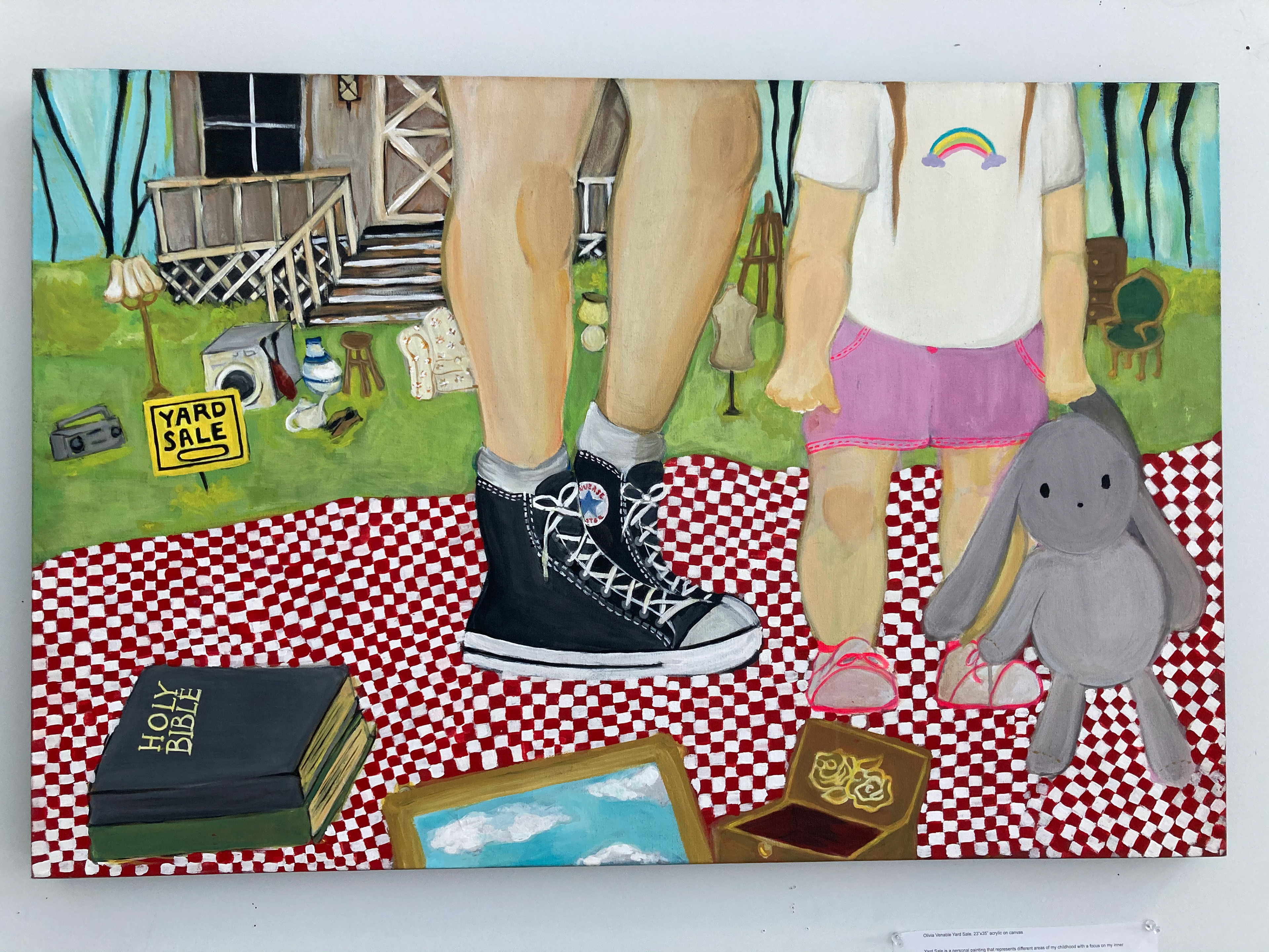 2'x3', acrylic on canvas.