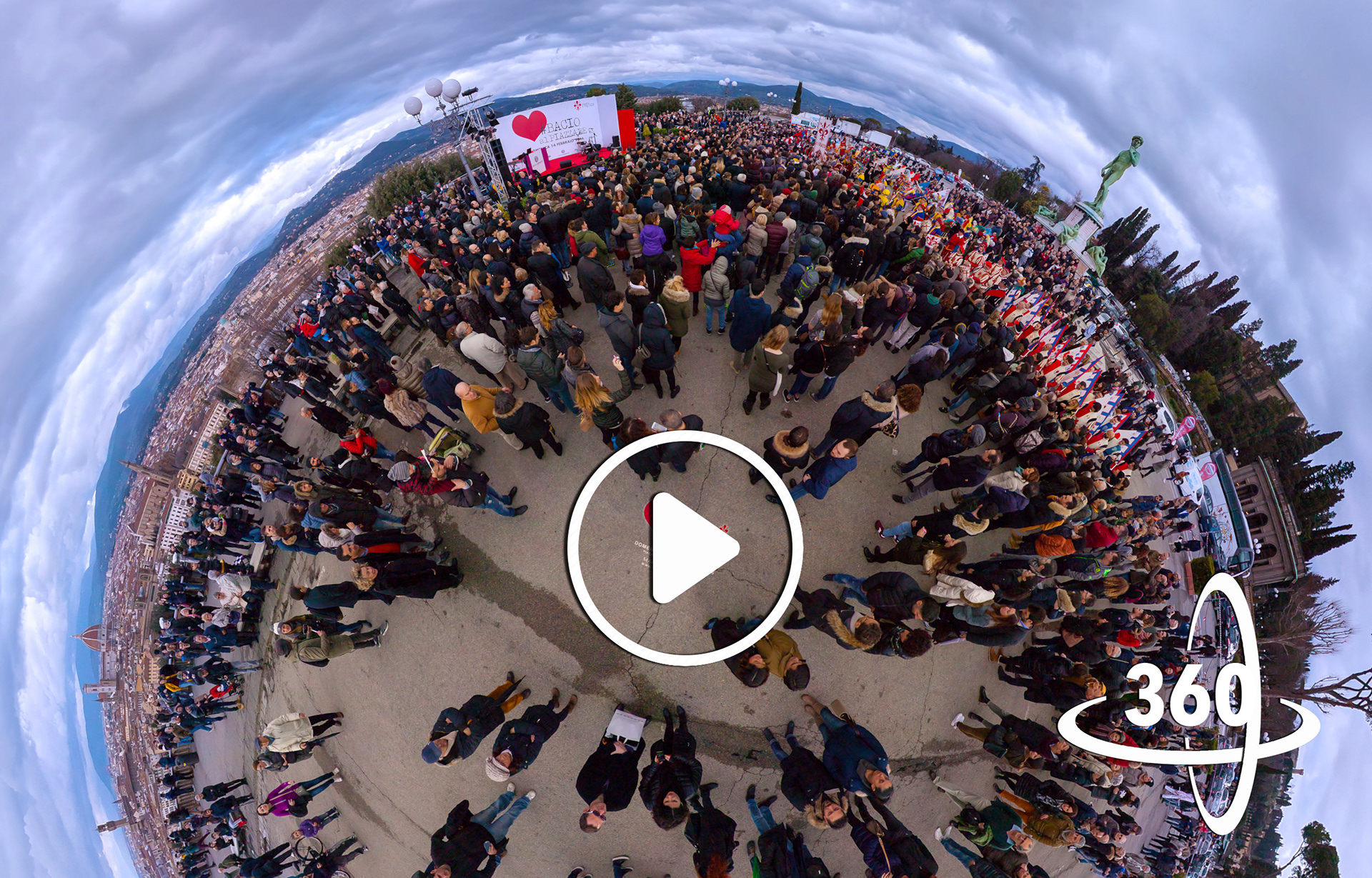 Bacio al Piazzale event virtual tour cover