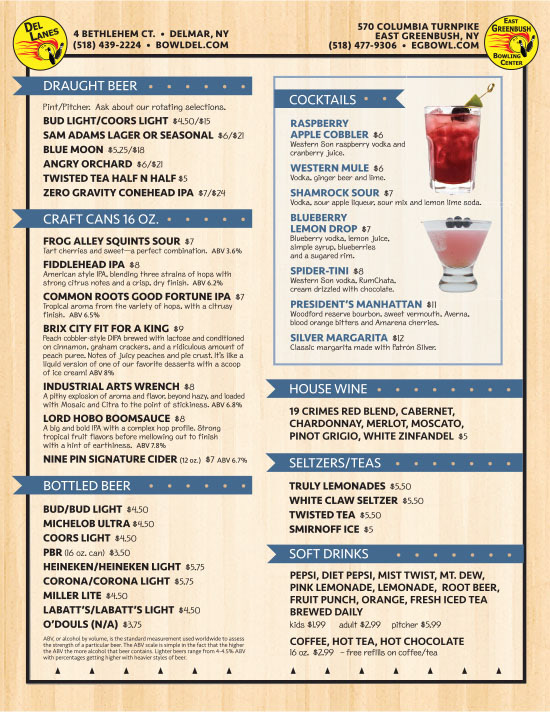 Menu Back