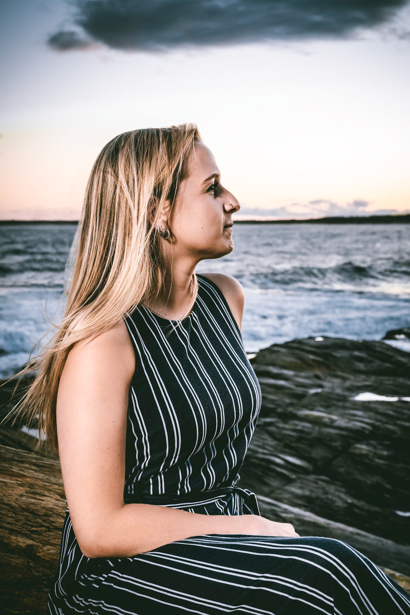 Grad Photos, Beavertail Park, Rhode Island - Mark B. Carrier Photography