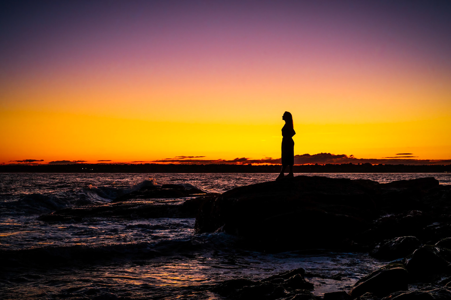 Grad Photos, Beavertail Park, Rhode Island - Mark B. Carrier Photography