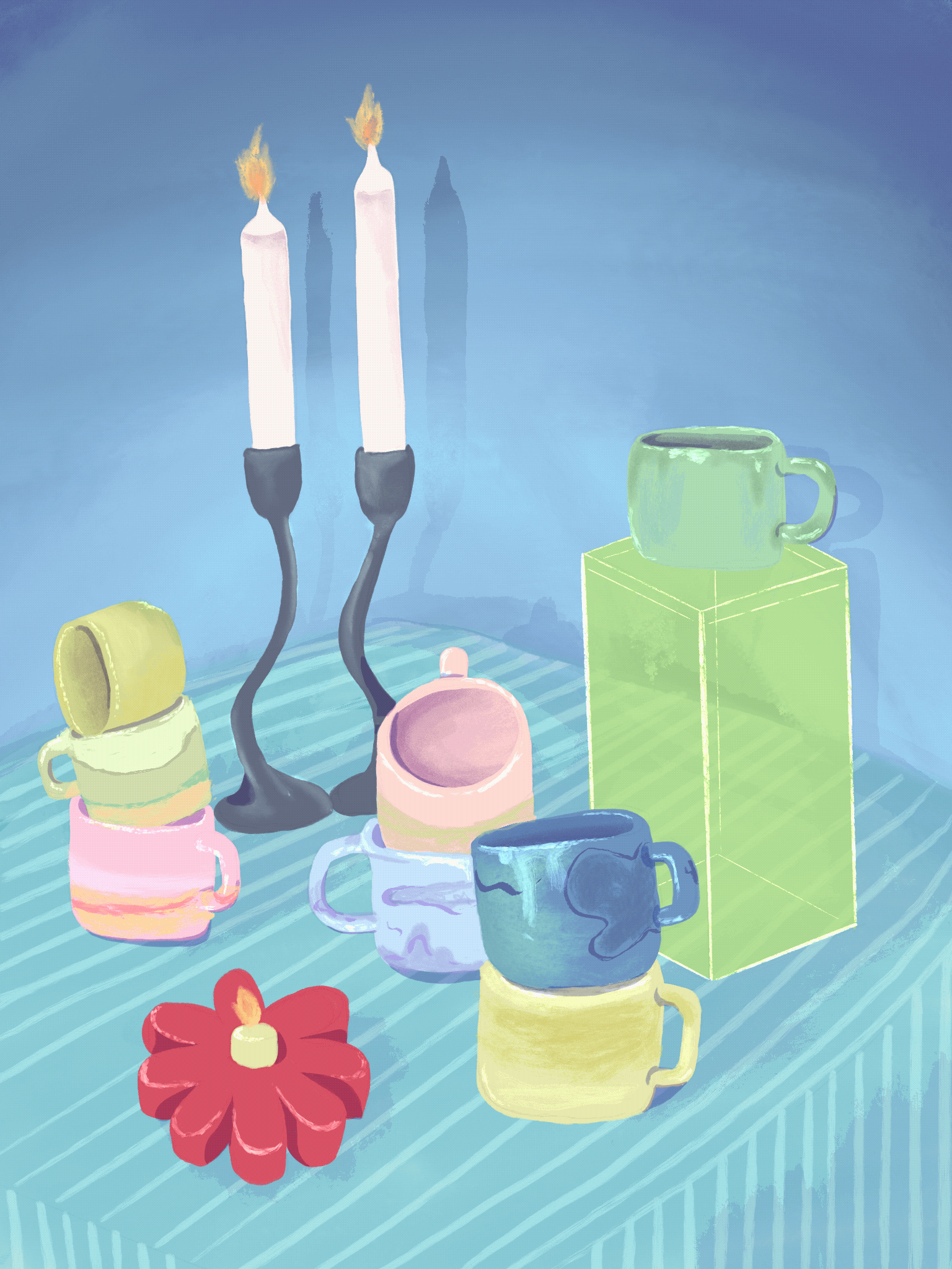 Still here still life