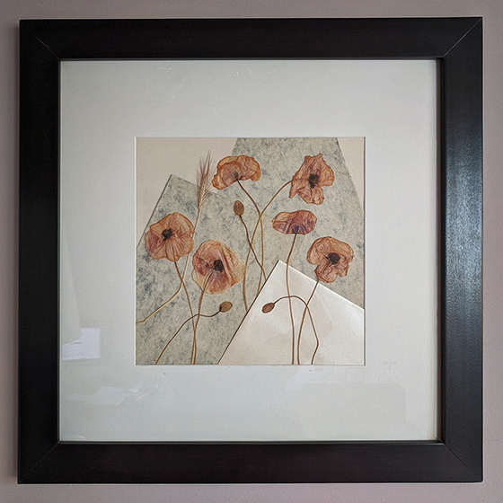 Framed flowers