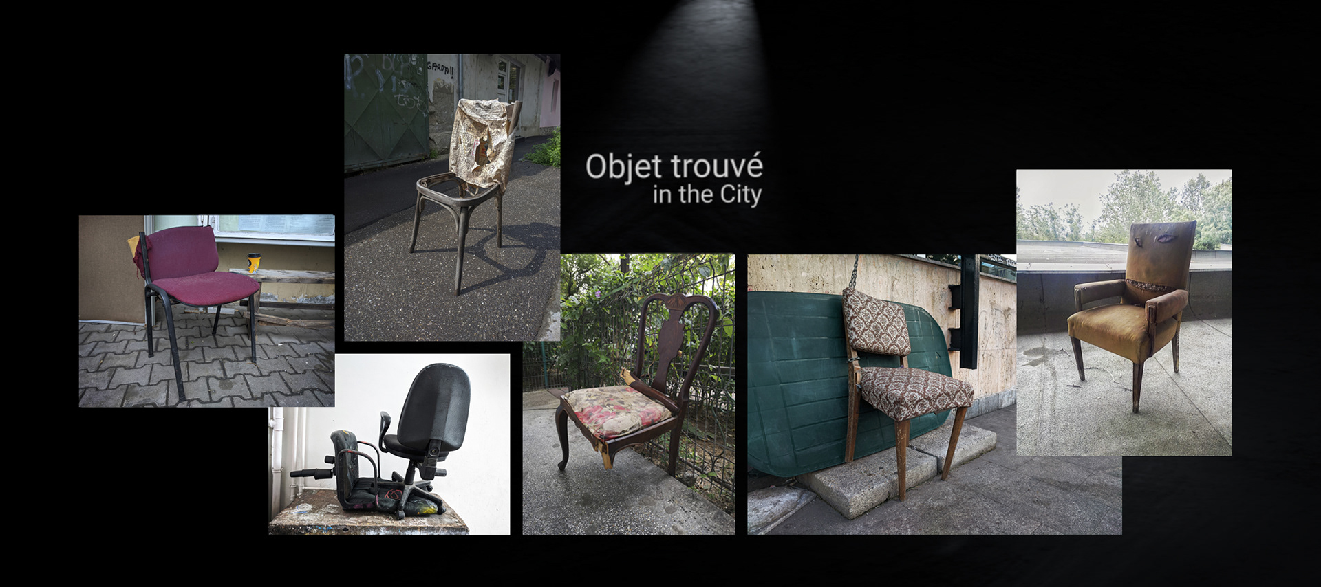 Pictures with abandoned chairs