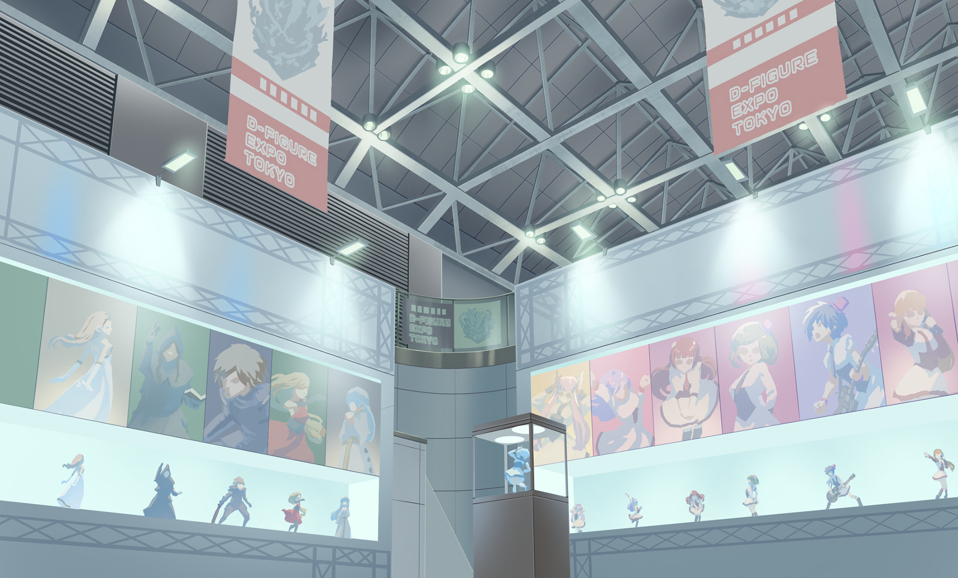 dアニメストア CM「アニメとススメ!」篇 背景(2024)