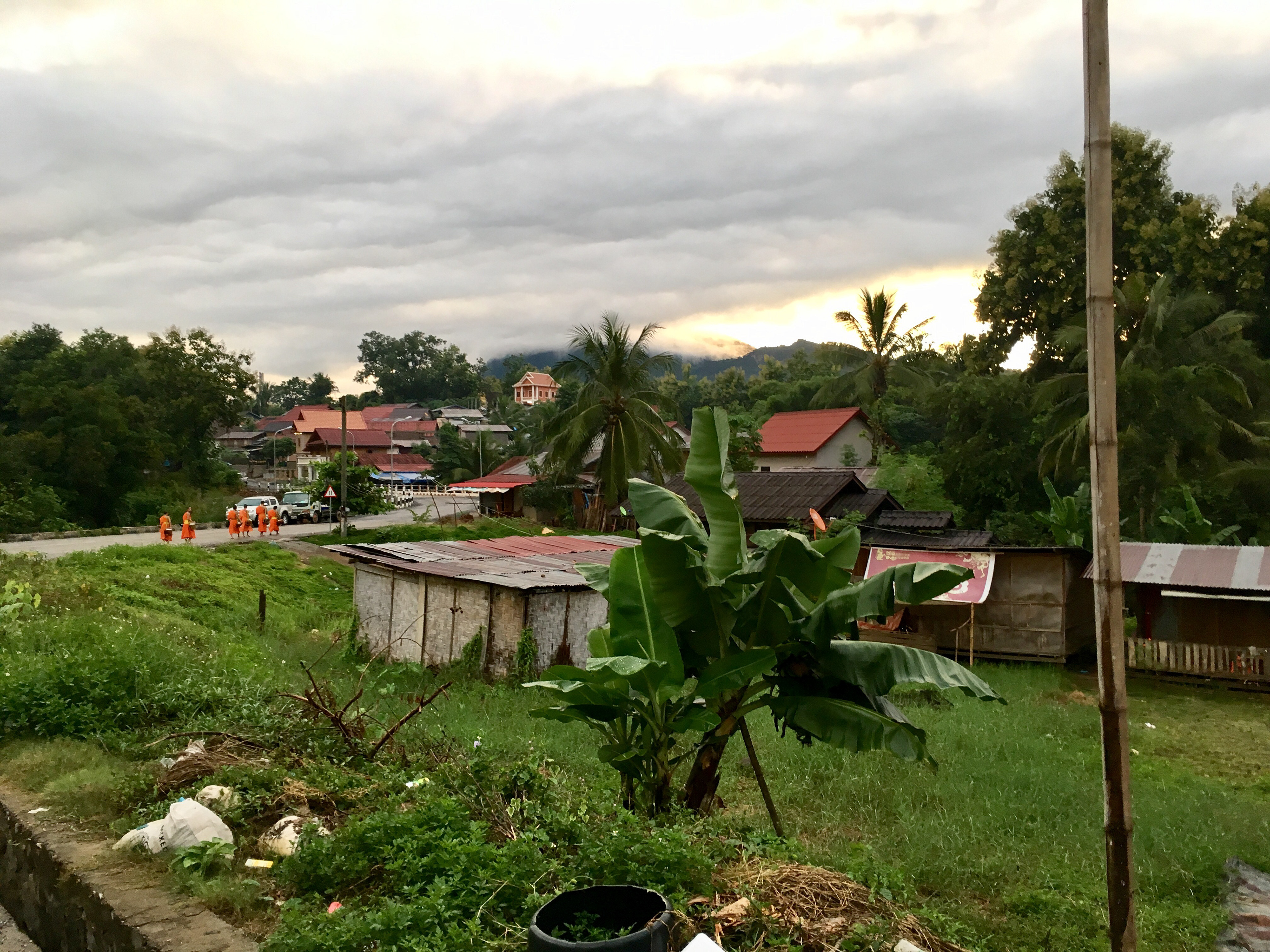 Laos, Luang Prabang, Arrival at 6am, 2016