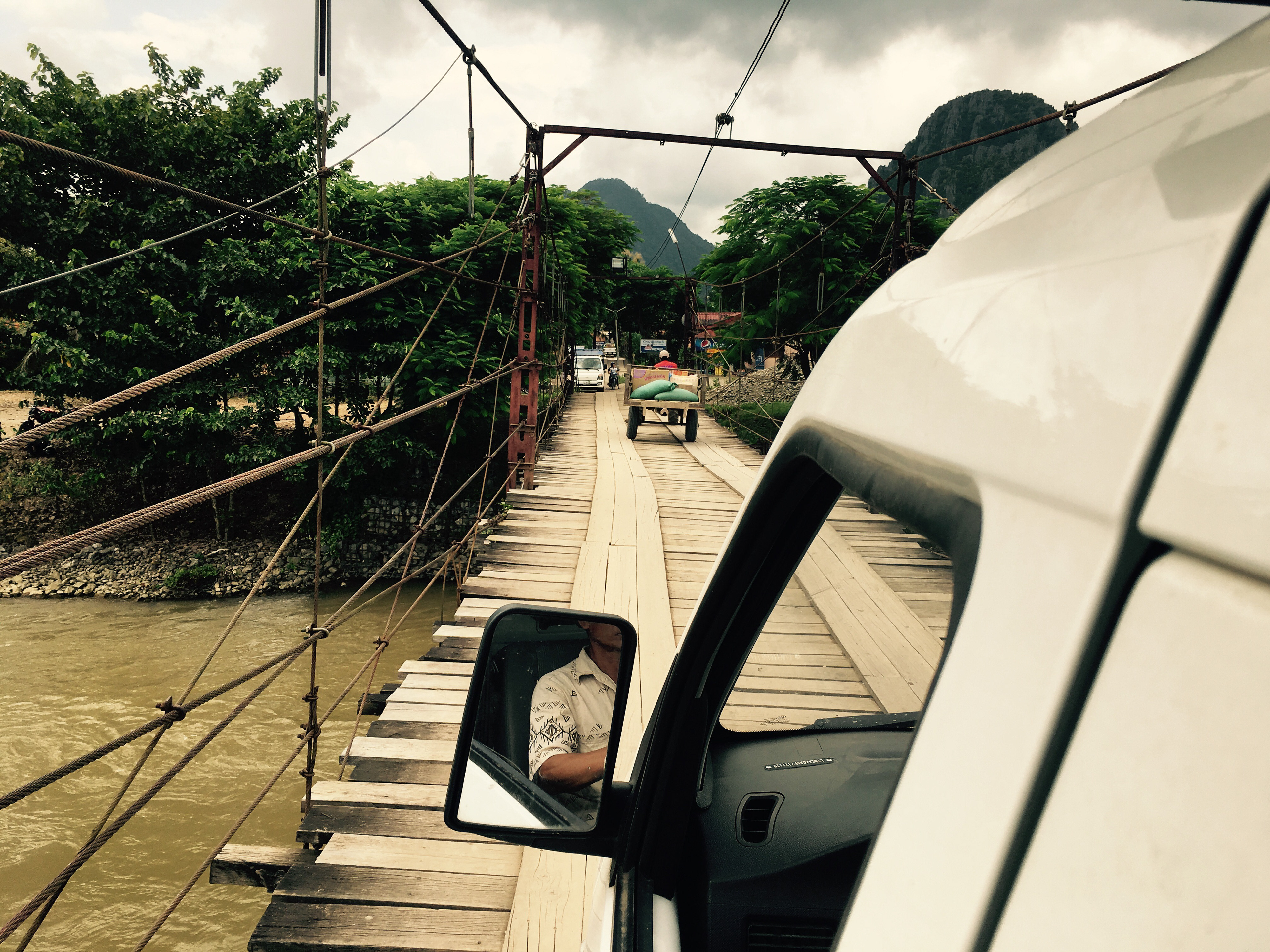 Laos, Vang Vieng, Tuk Tuk Ride, 2016