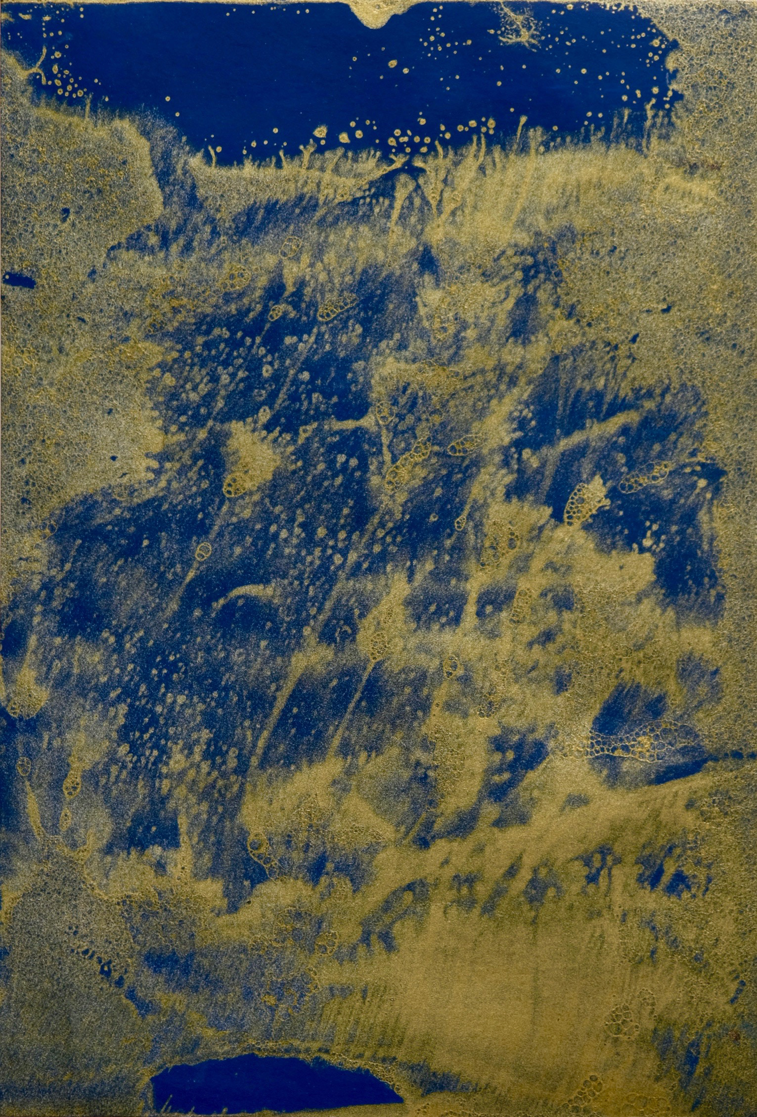Trop d'eau dans l'encre.
