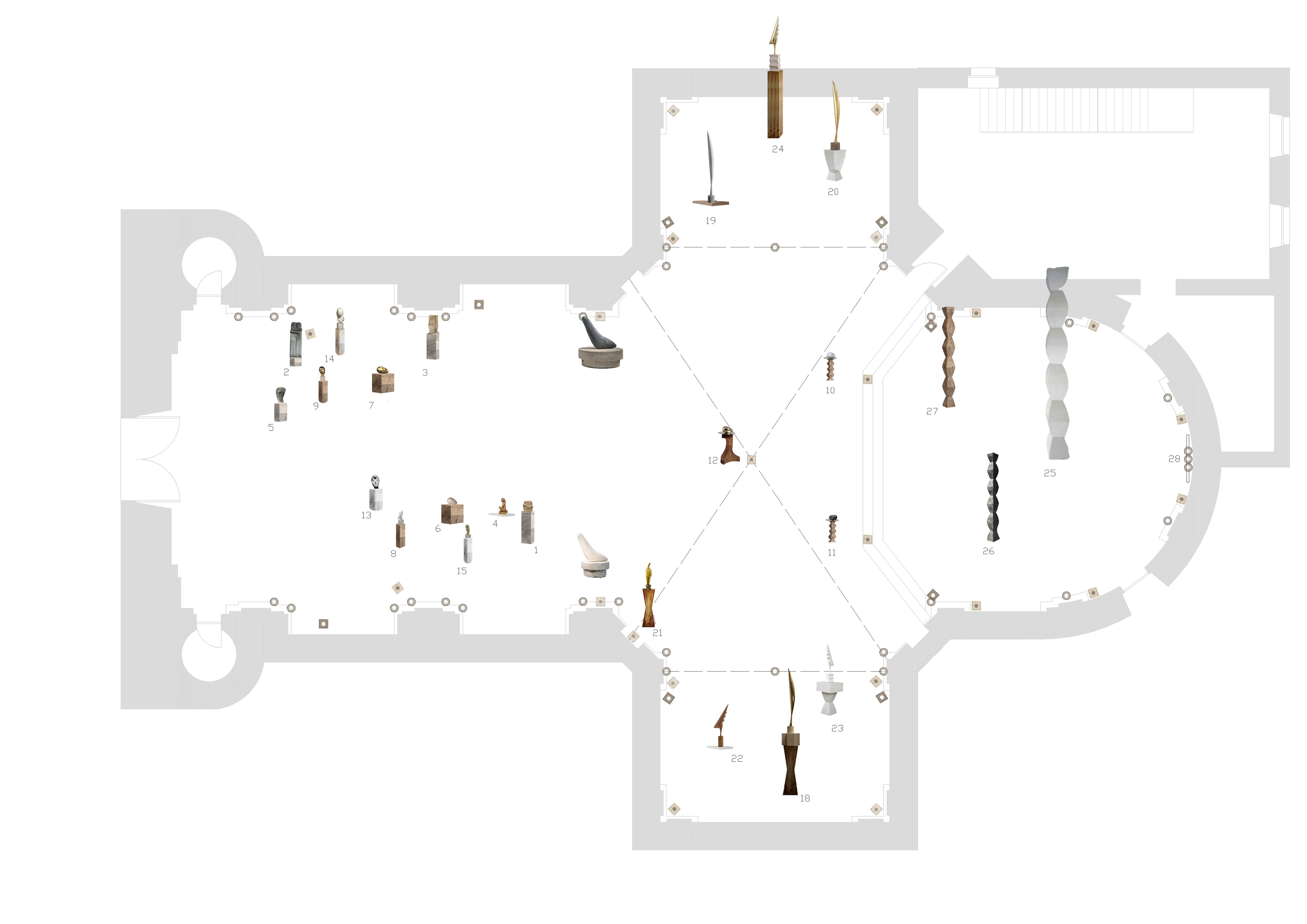 Plan volume et emplacement