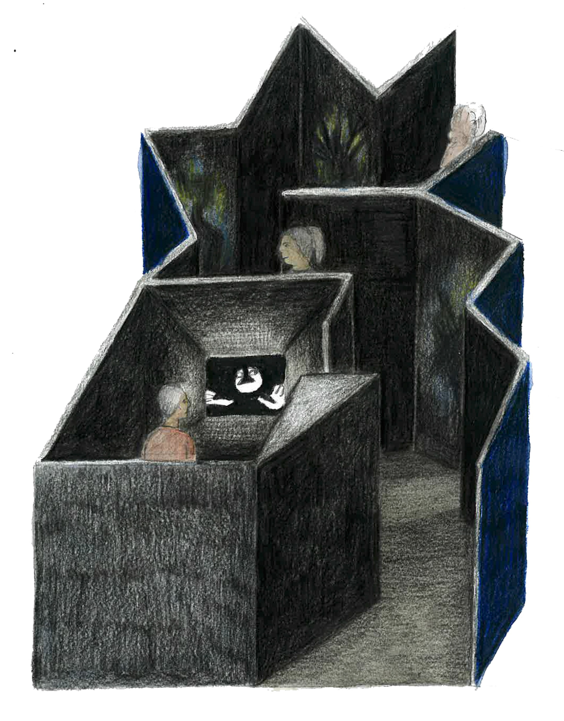 Illustration de la Transition 1 - Peur - et le la partie 5 - Les mystères de la nuit