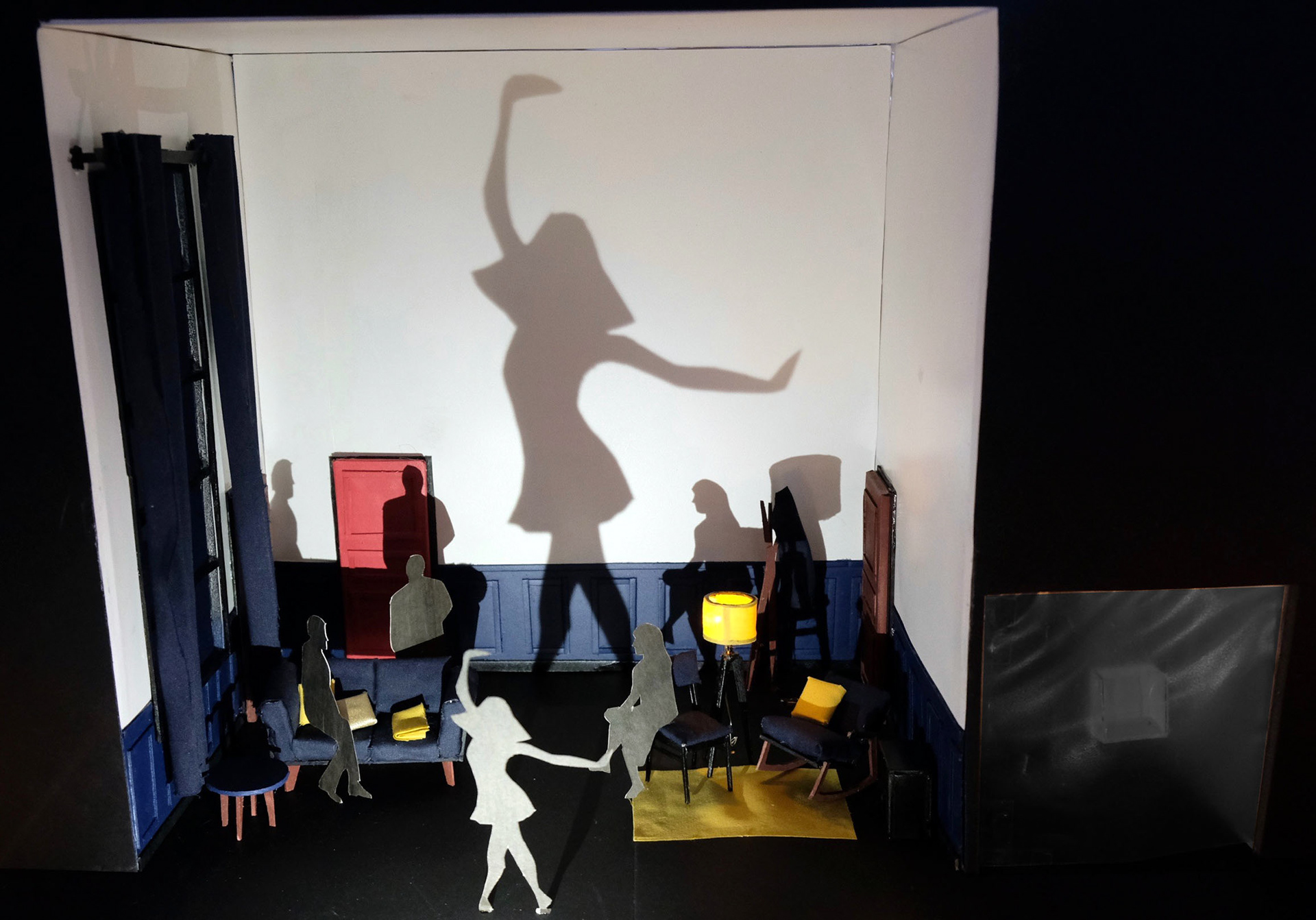 Mise en scène de la danse de folie de Nora acte II