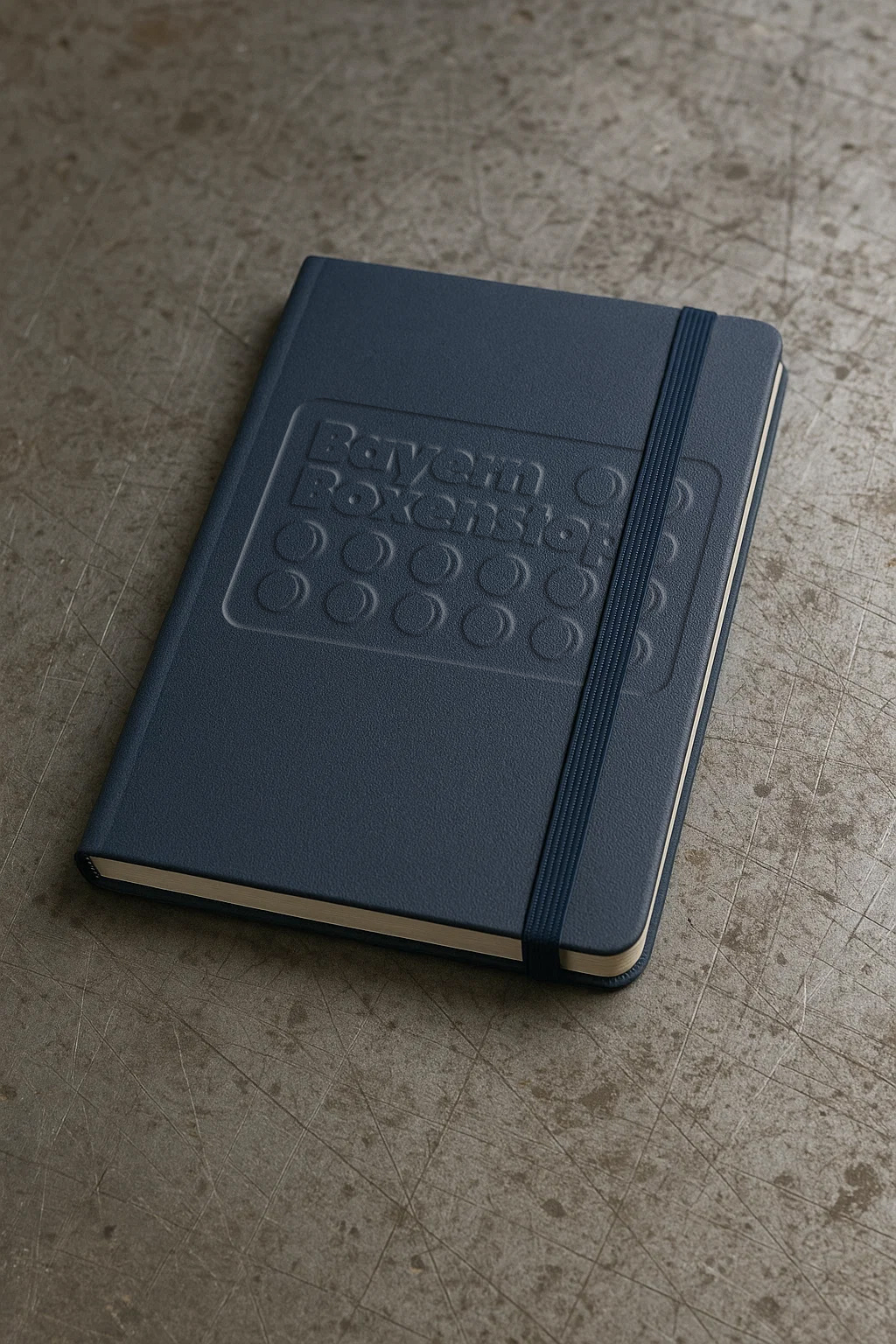 Bayern Boxenstopp Embossed Notebook
