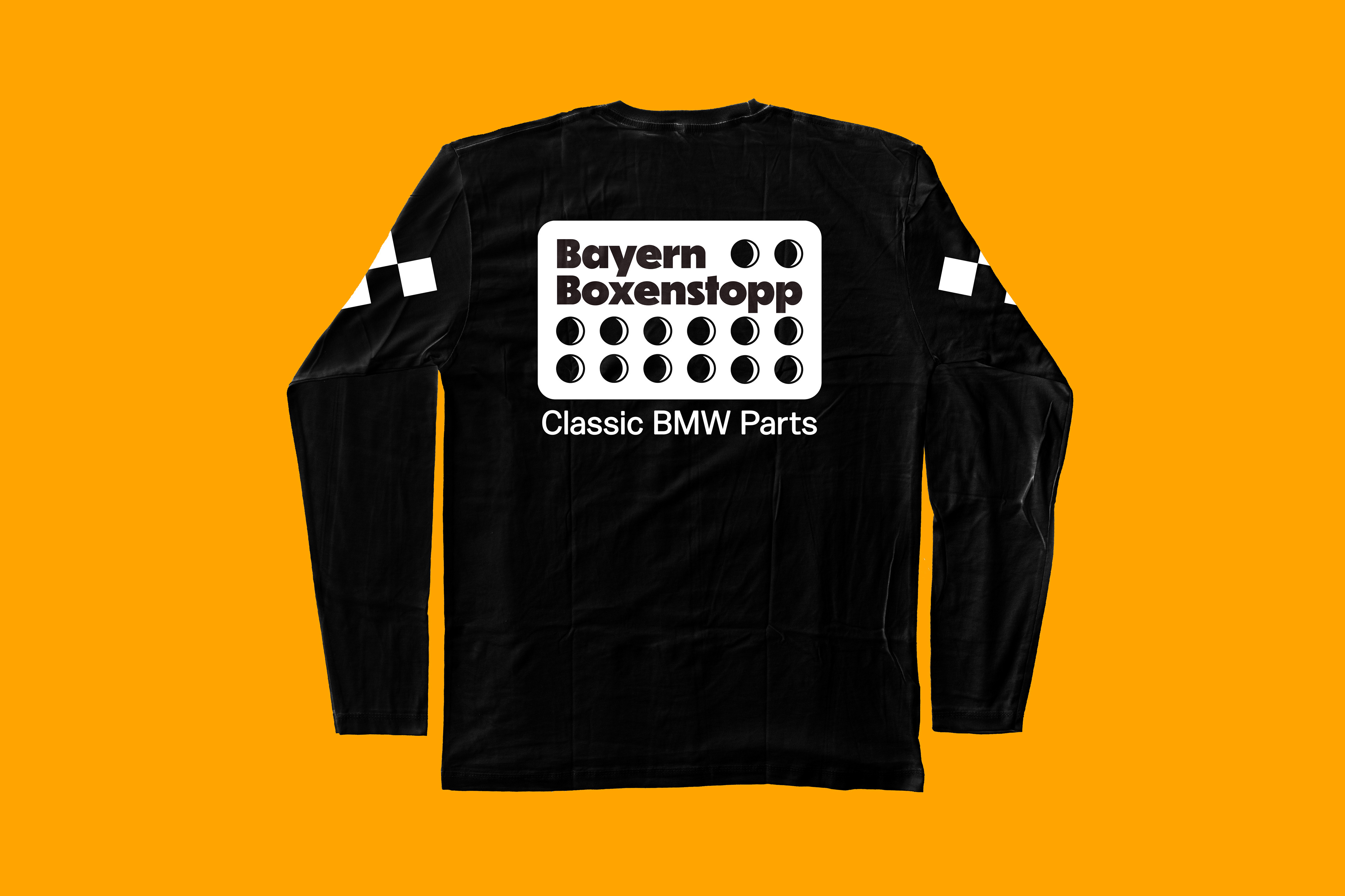 Bayern Boxenstopp Black Short-sleeve Shirt Back