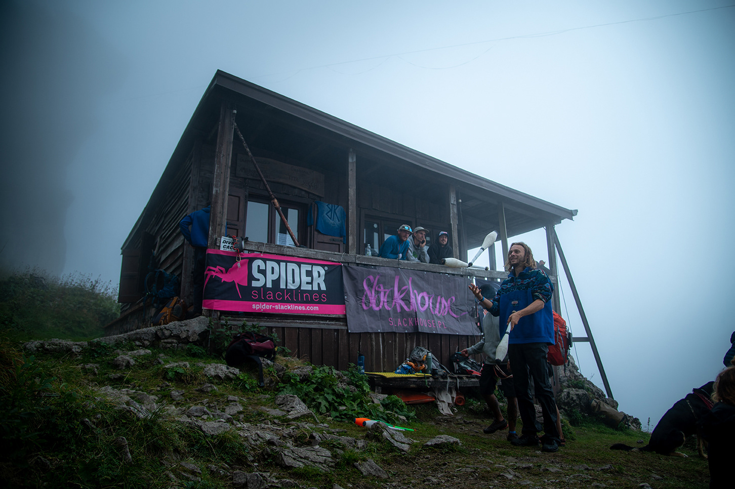 Spider Slack Lines