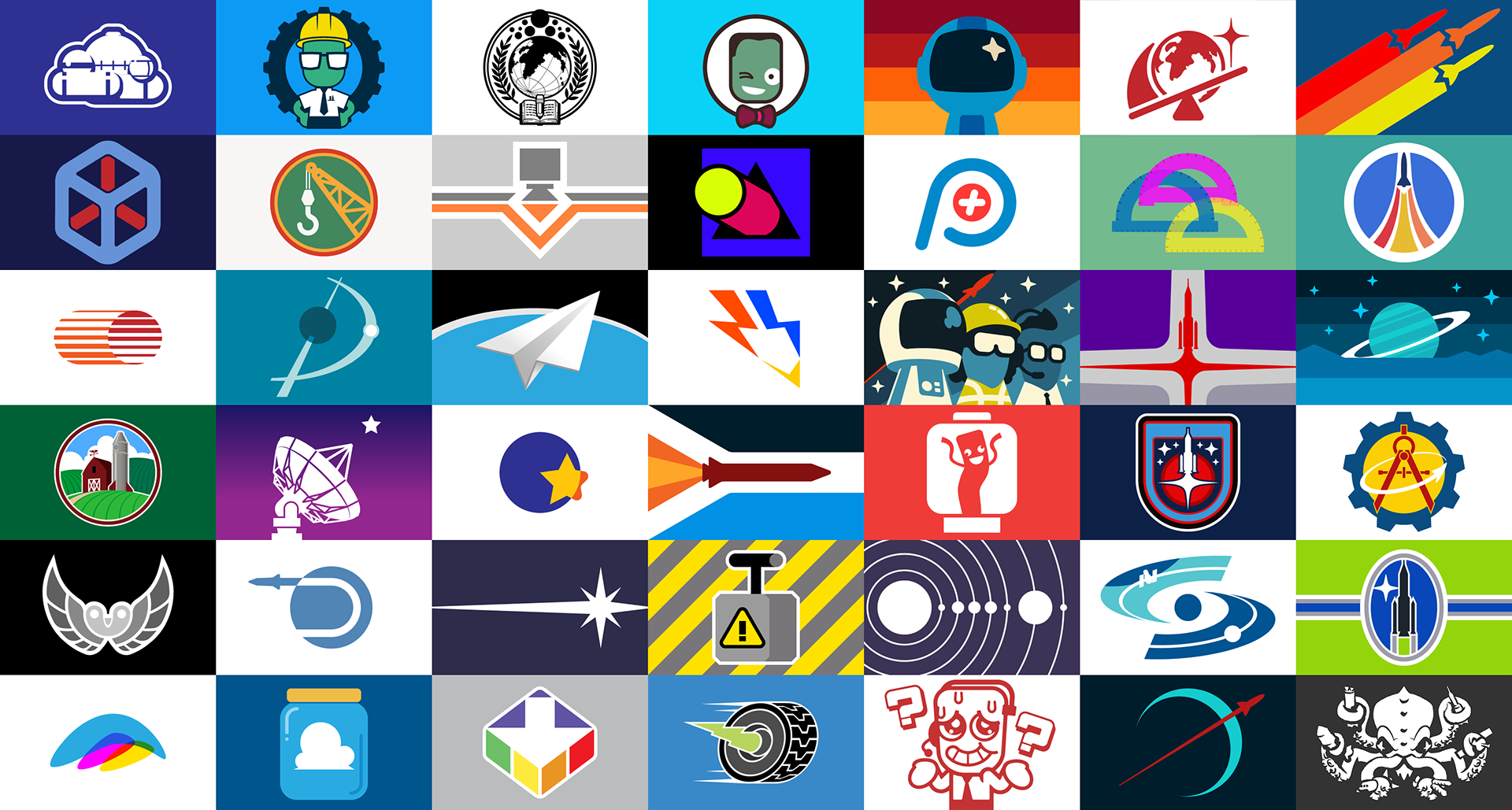 Sampler, KSP2 Sponsors and Agency Flags