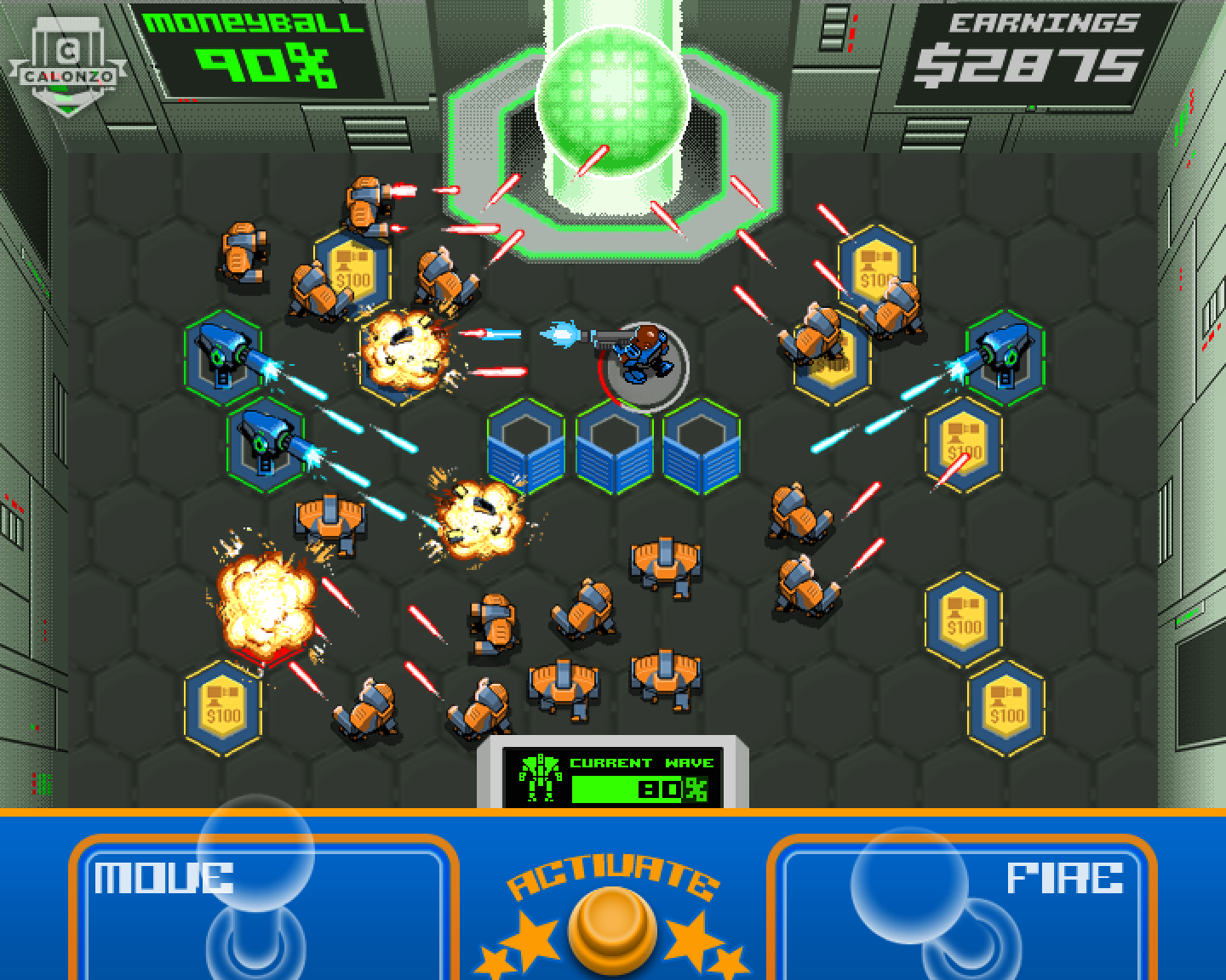 Tablet Gameplay Mockup