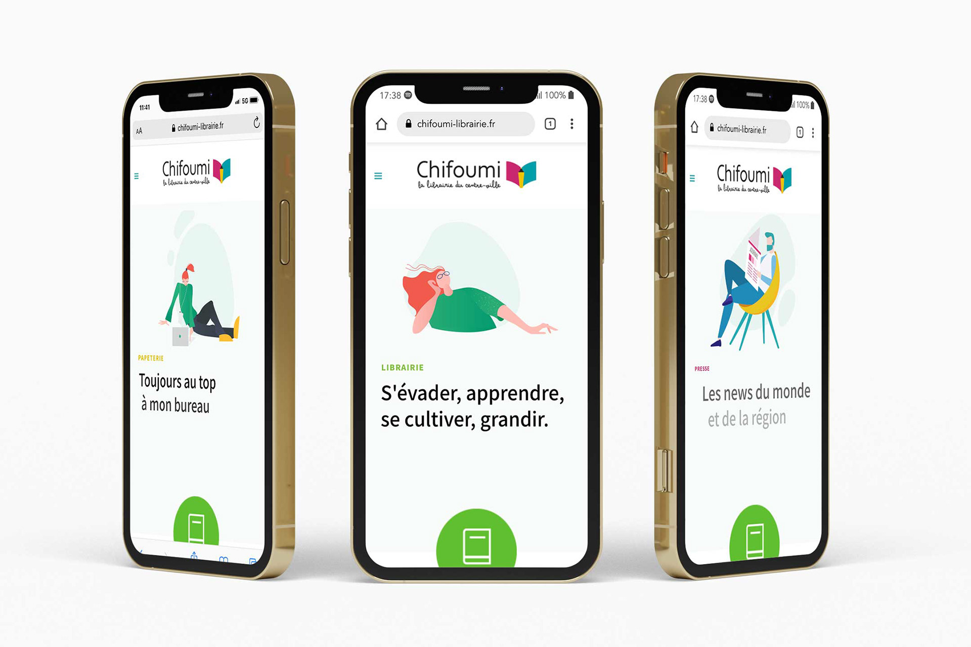 Site de Chifoumi sur smartphone