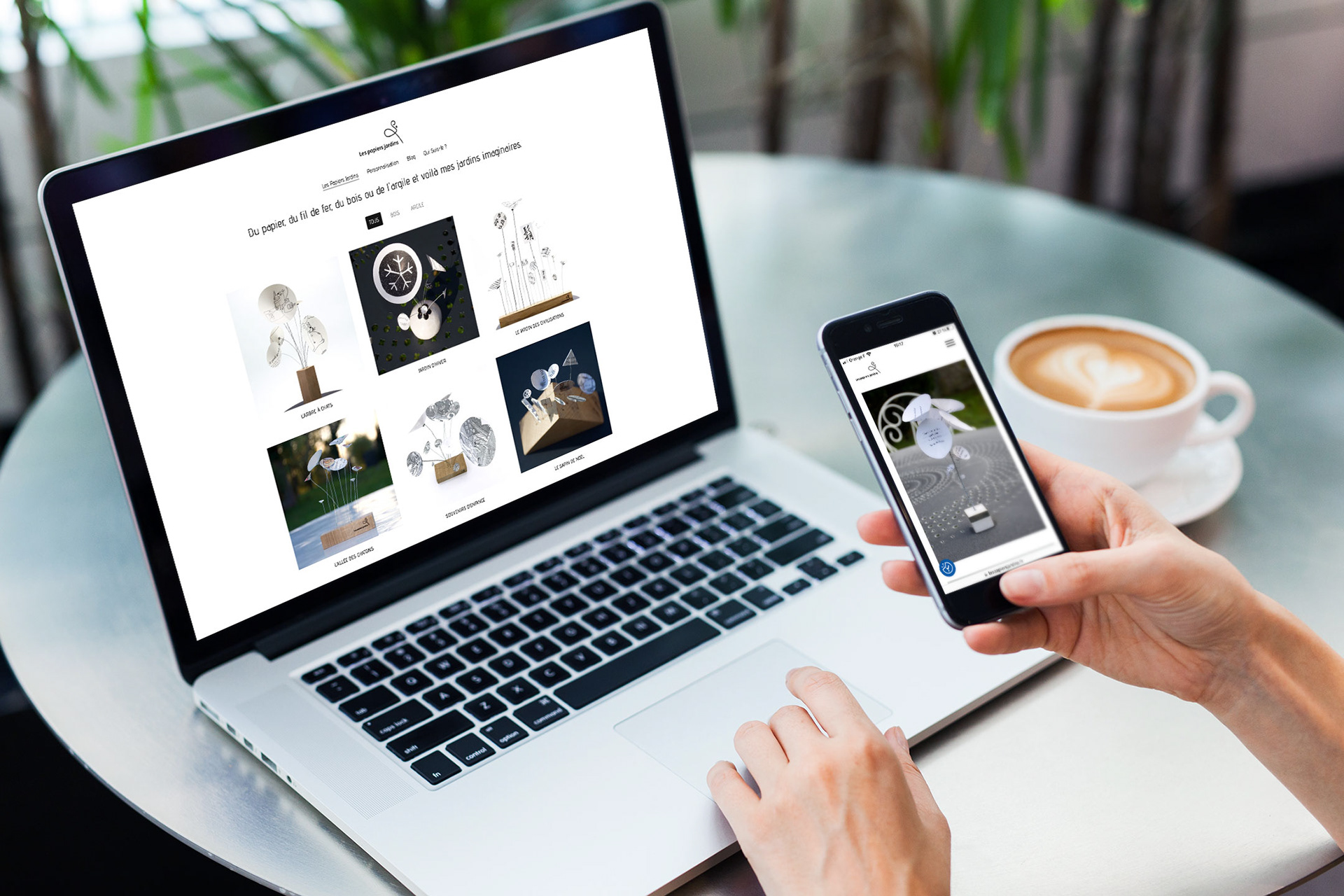 Site e-commerce responsive