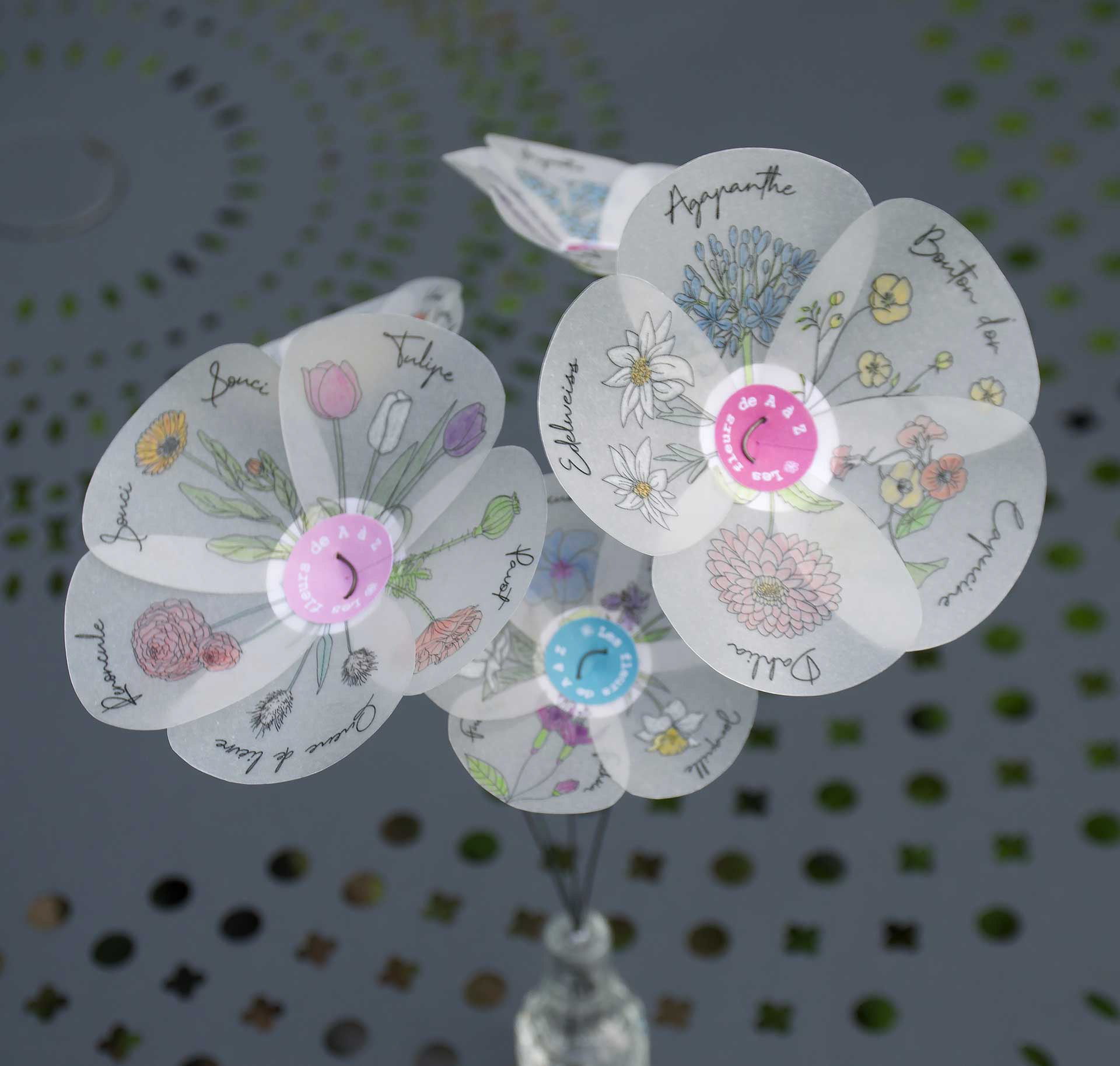 Les fleurs alphabétiques