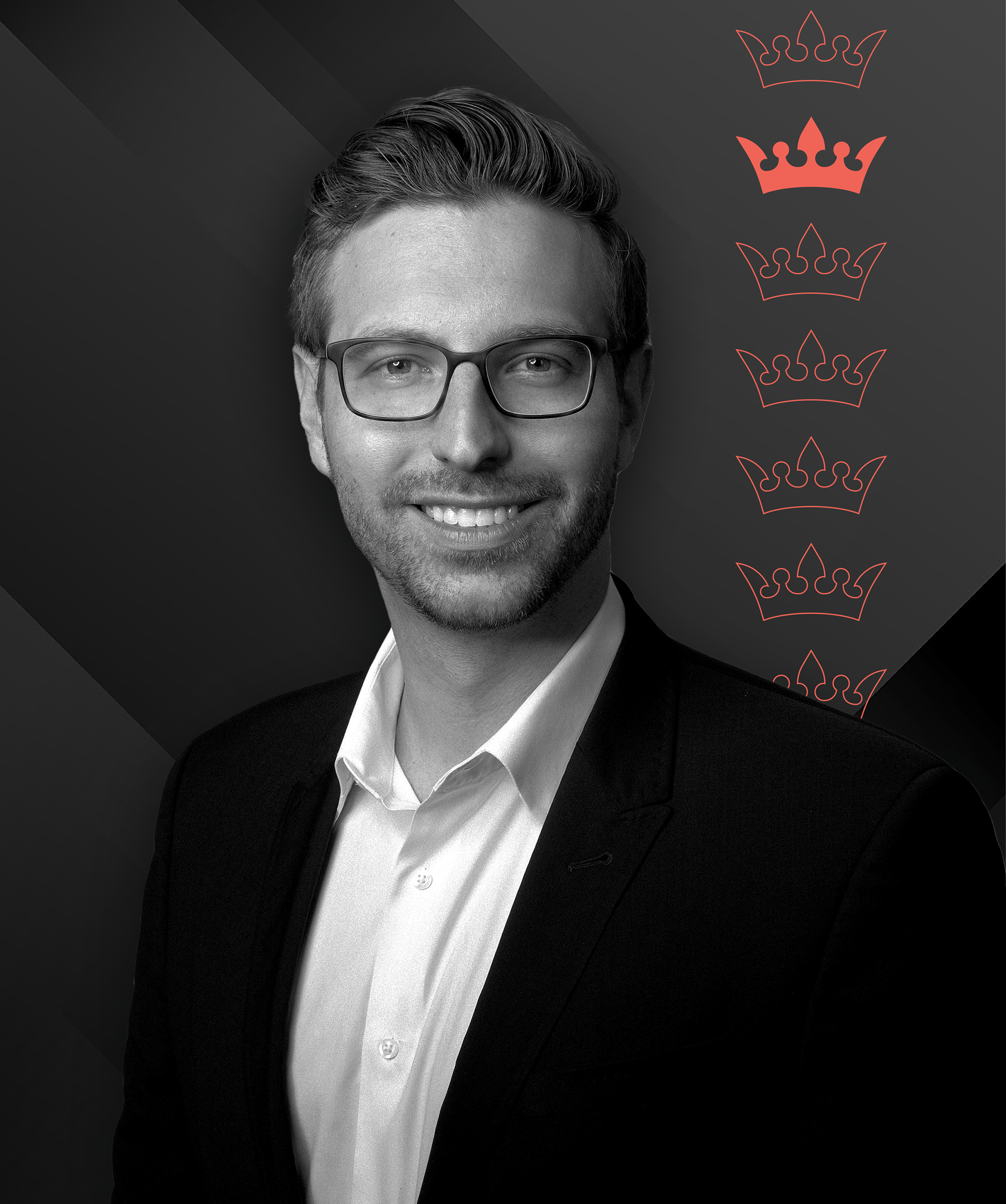 Headshot with Crown Icon