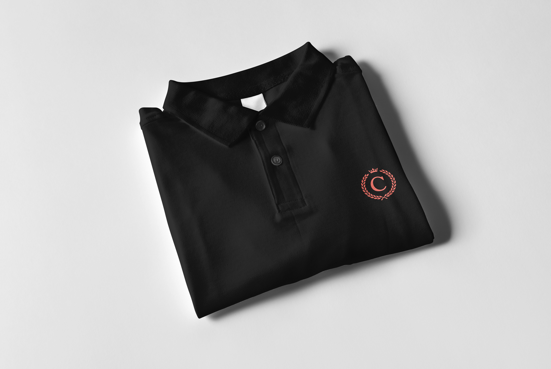 Polo Shirt in Black