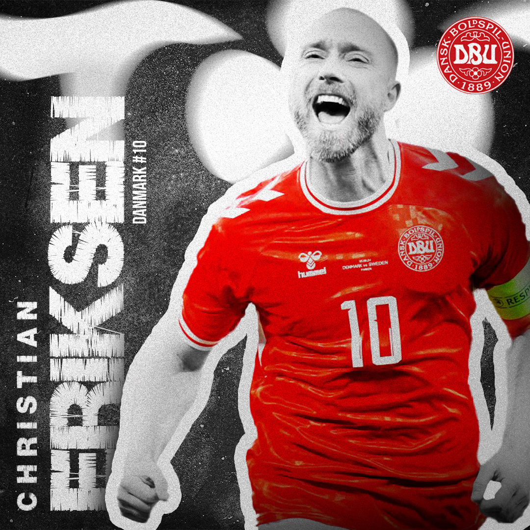 EURO 2024 - Denmark Social Post