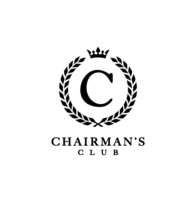 Chairman's Club in Black on White
