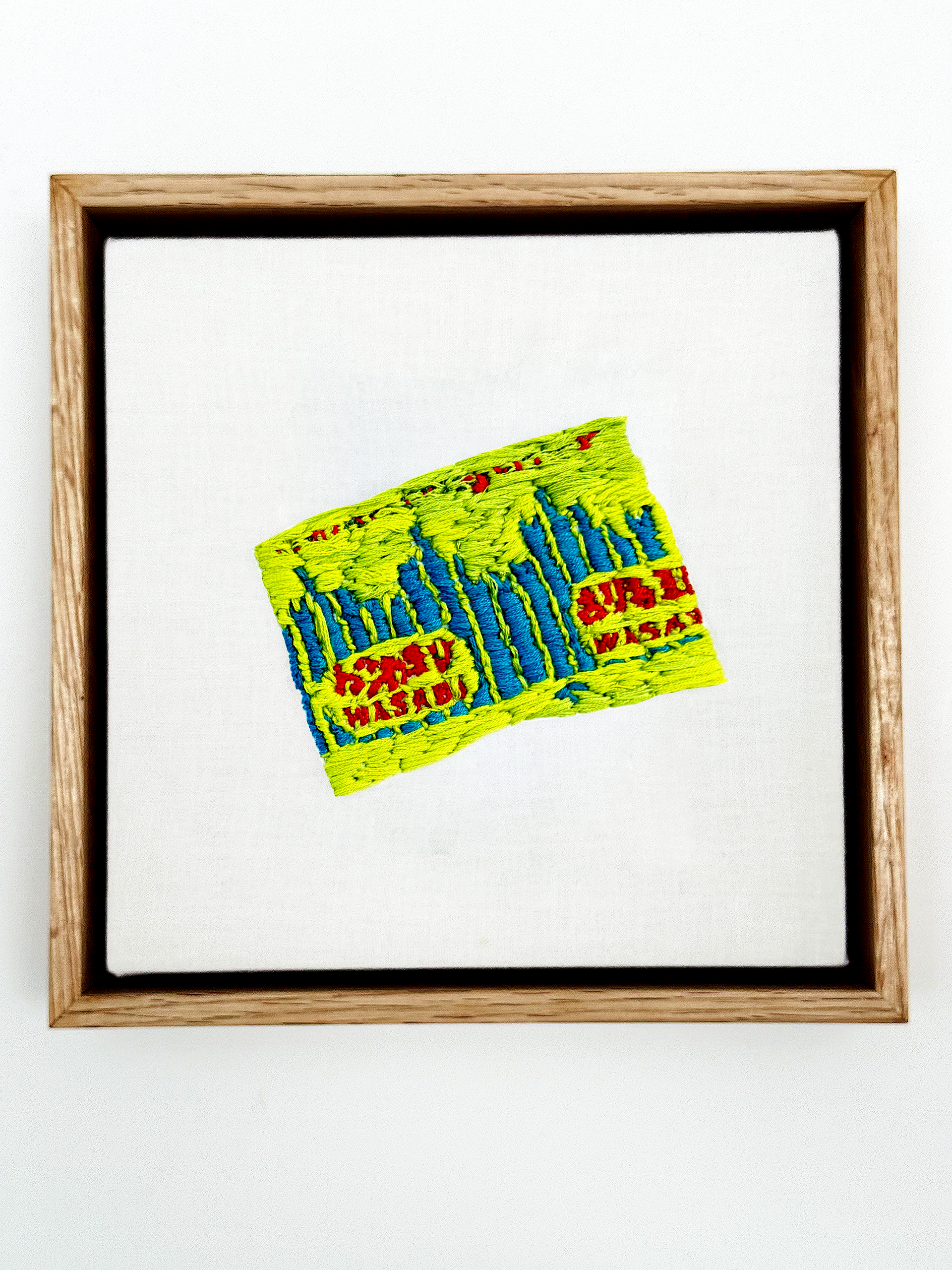 011_Sabi  //  thread & linen  //  size 20x20cm